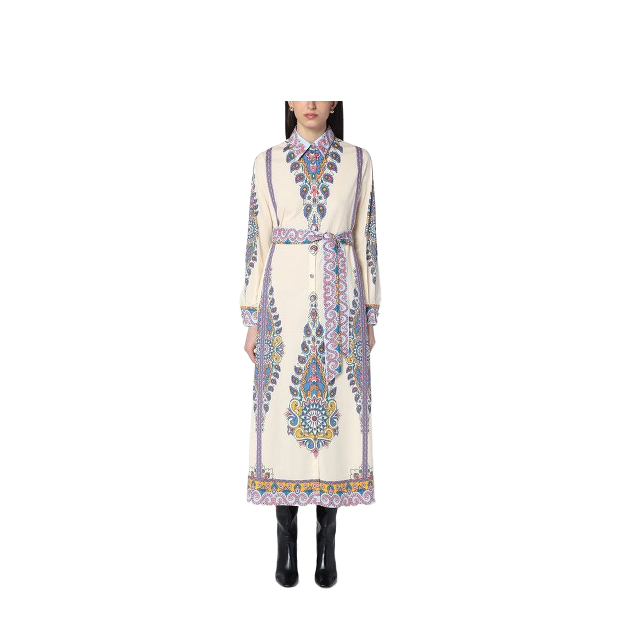 Paisley Dress Multicolor - Image 1