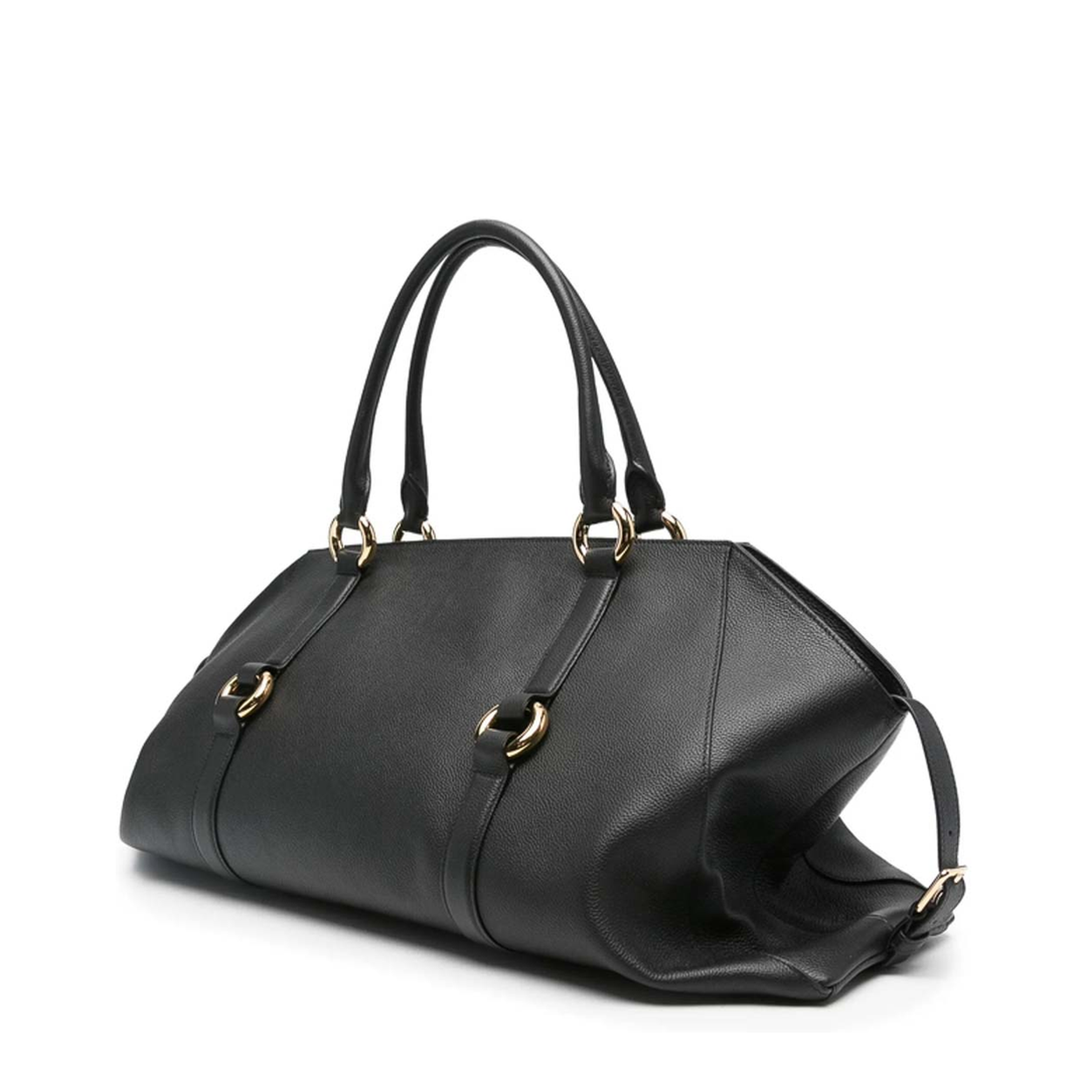 Maxi Calfskin Tote - Black - Image 5