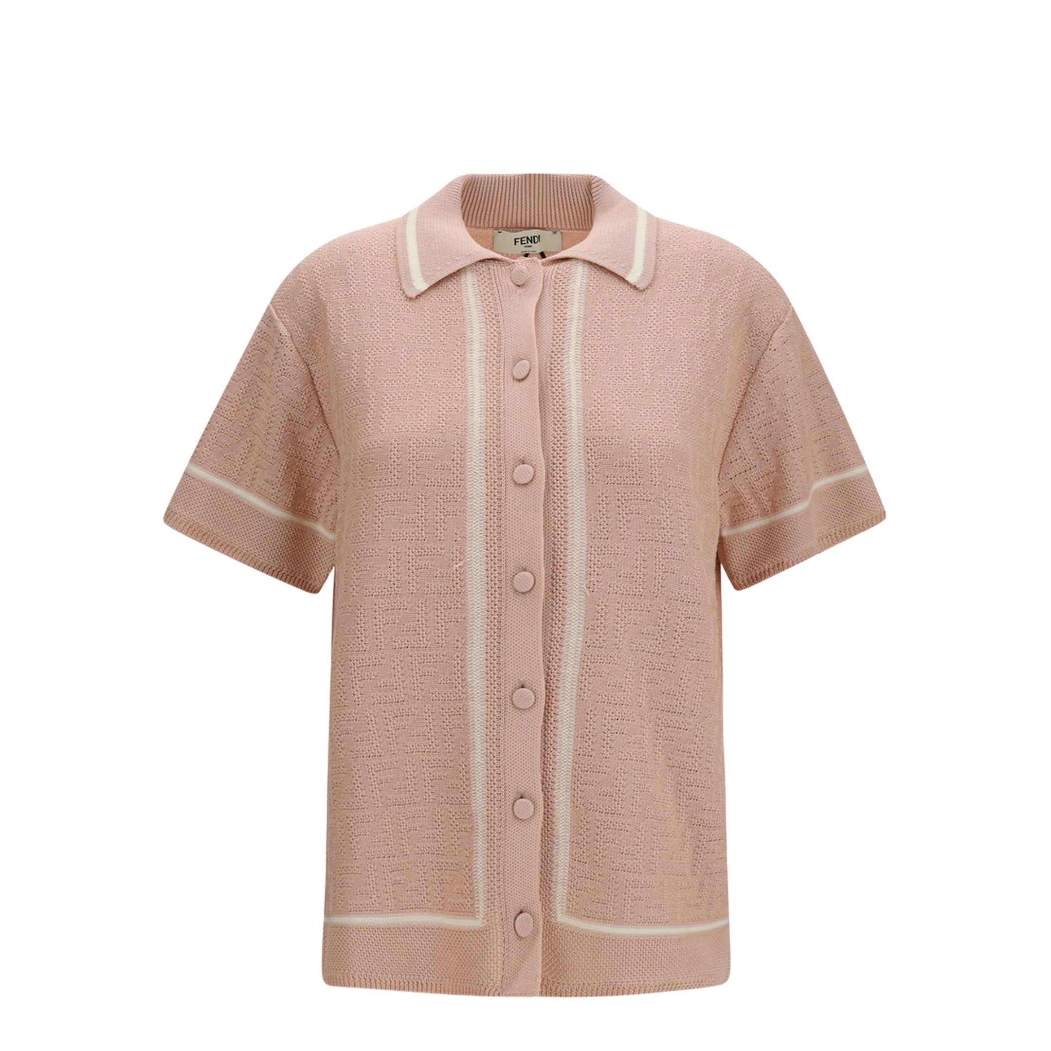 All-Over Crochet Shirt - Image 1