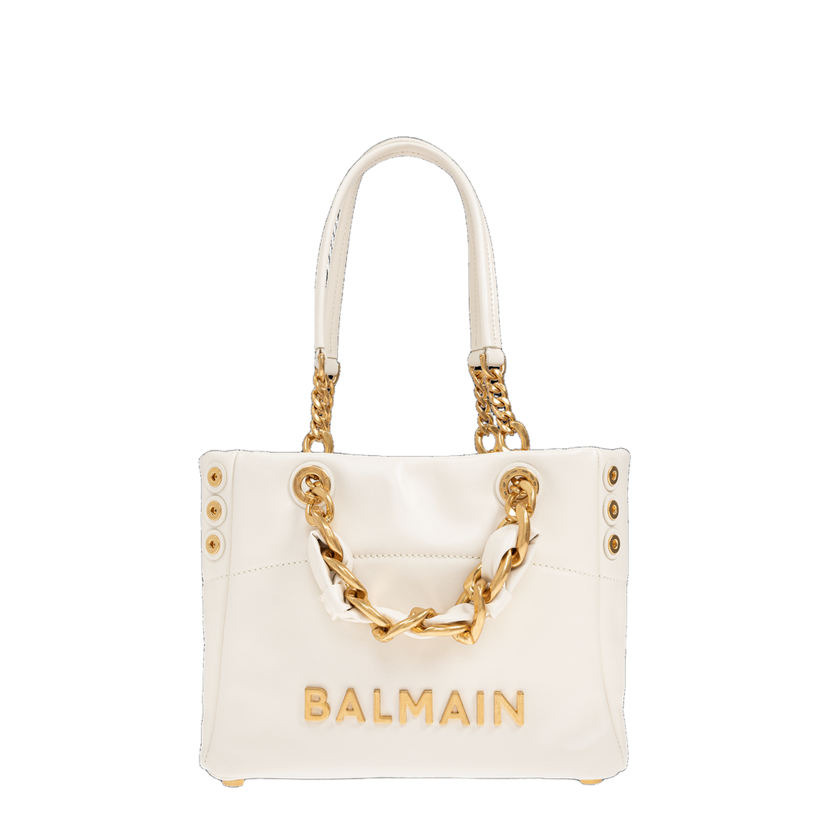 Small 1945 Soft Tote Bag in Crackled Calfskin - Image 1