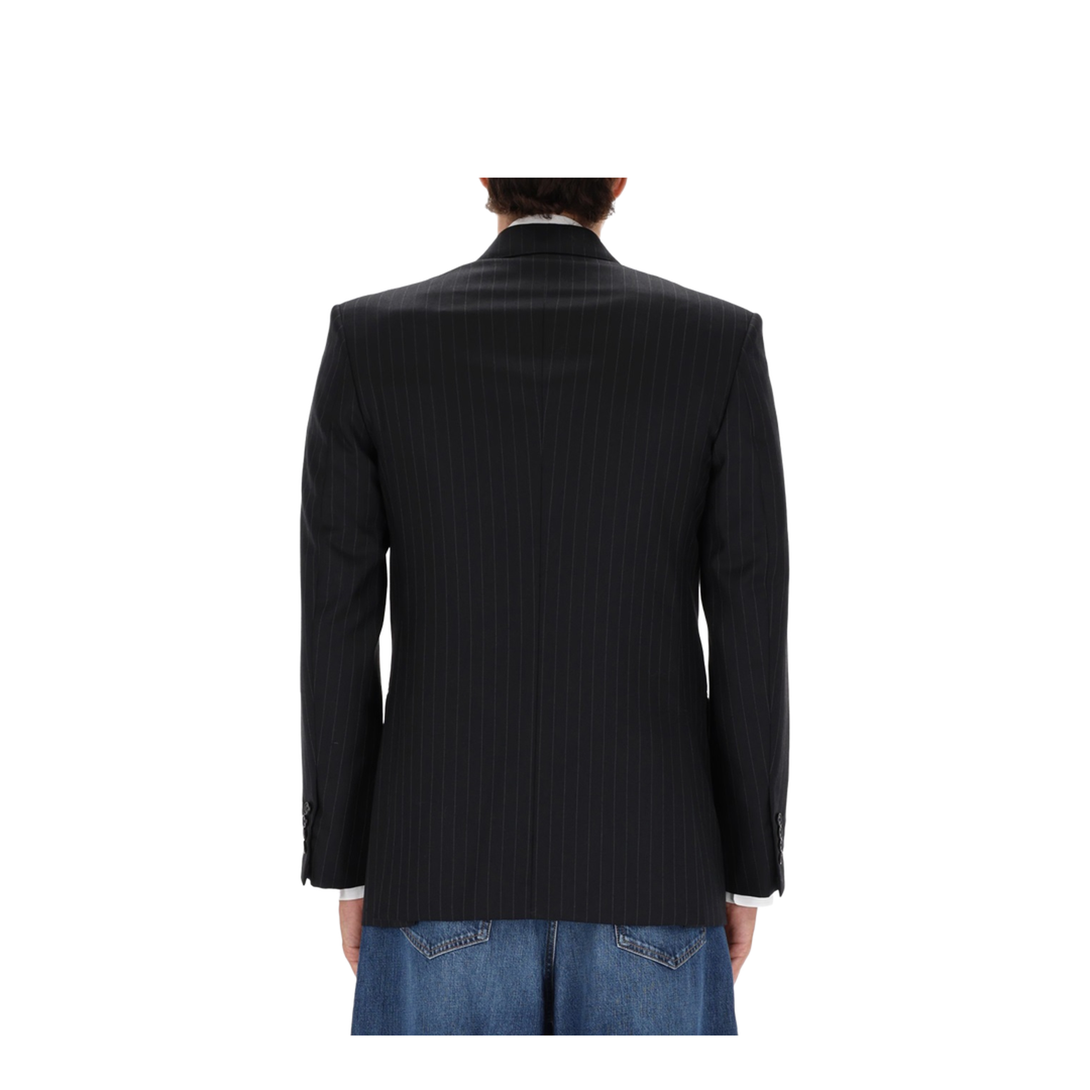 Fitted Striped Jacket - Image 3