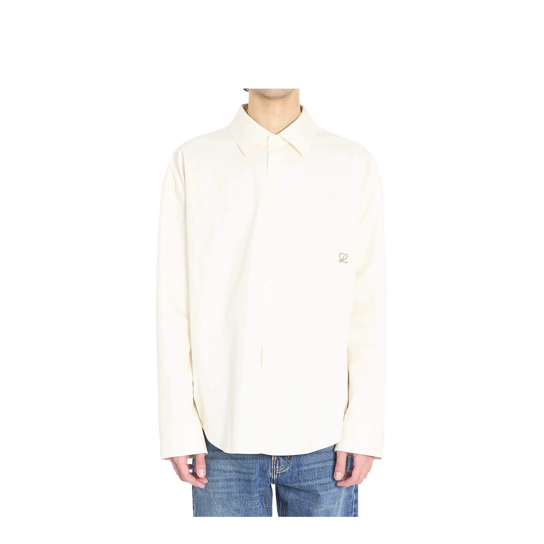 Anagram Embroidered Shirt - Image 1