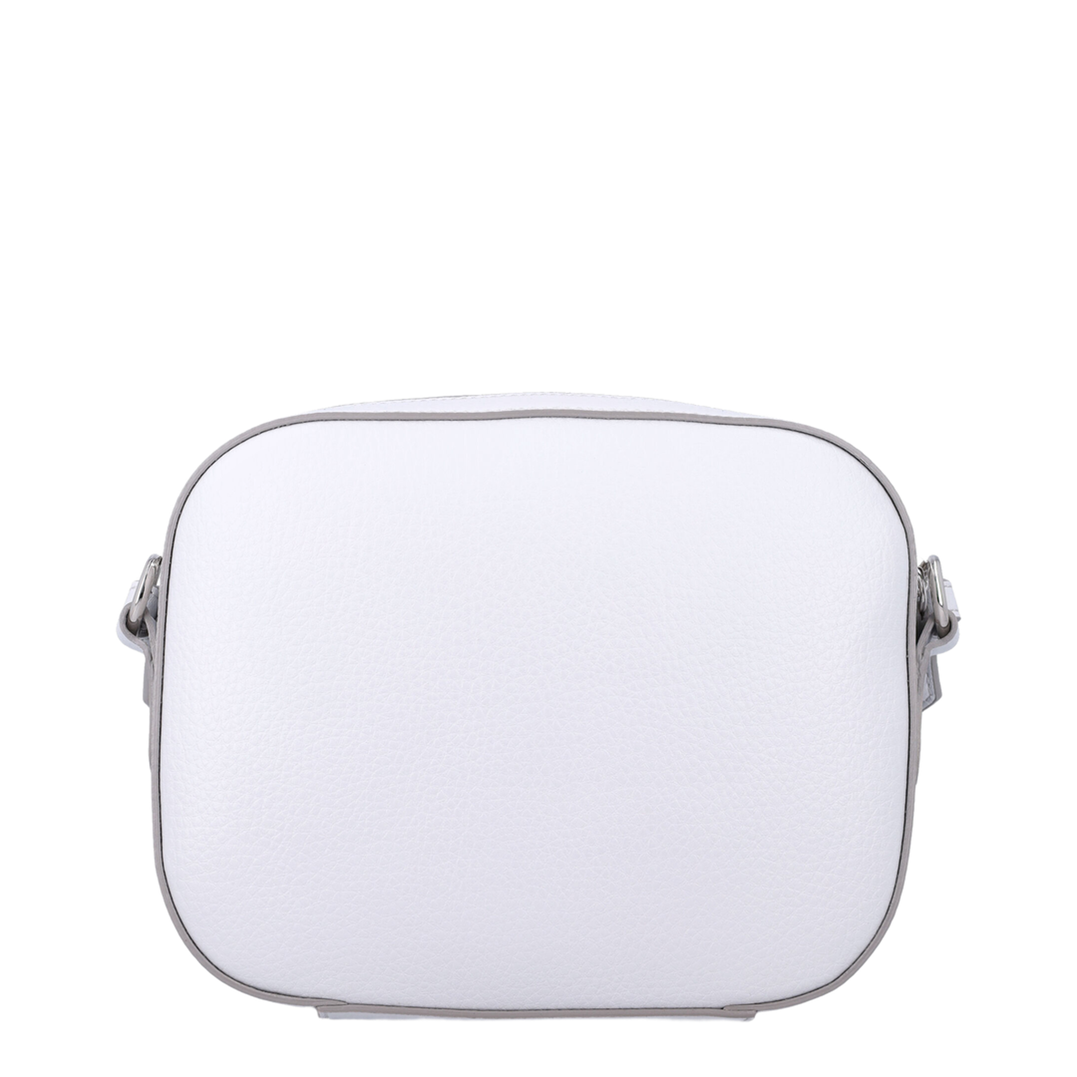 Camera Bag Small Coated Polyamide Crossbody - Pearl - Image 3