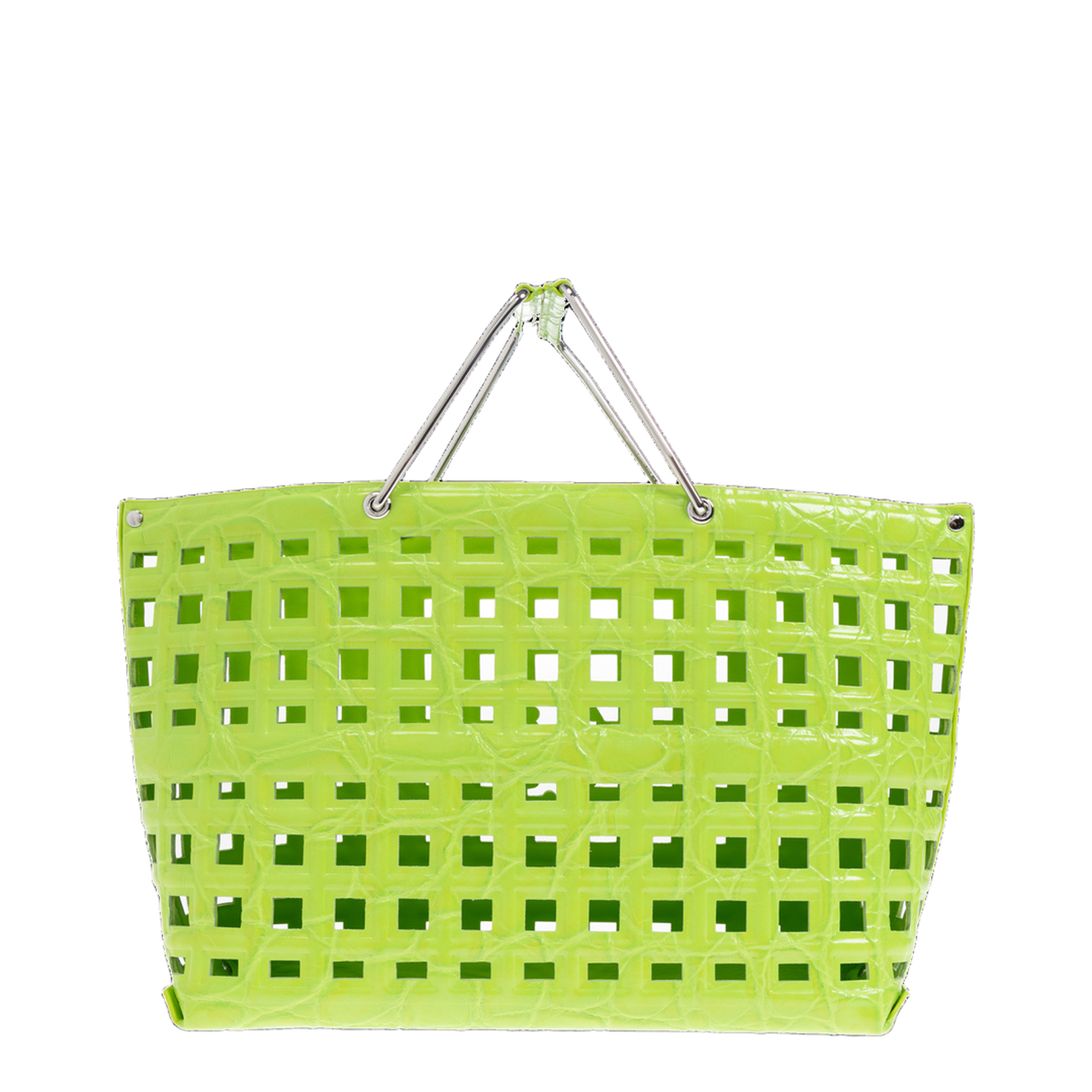 Le City Medium Raffia Basket - Natural/Camel - Image 3