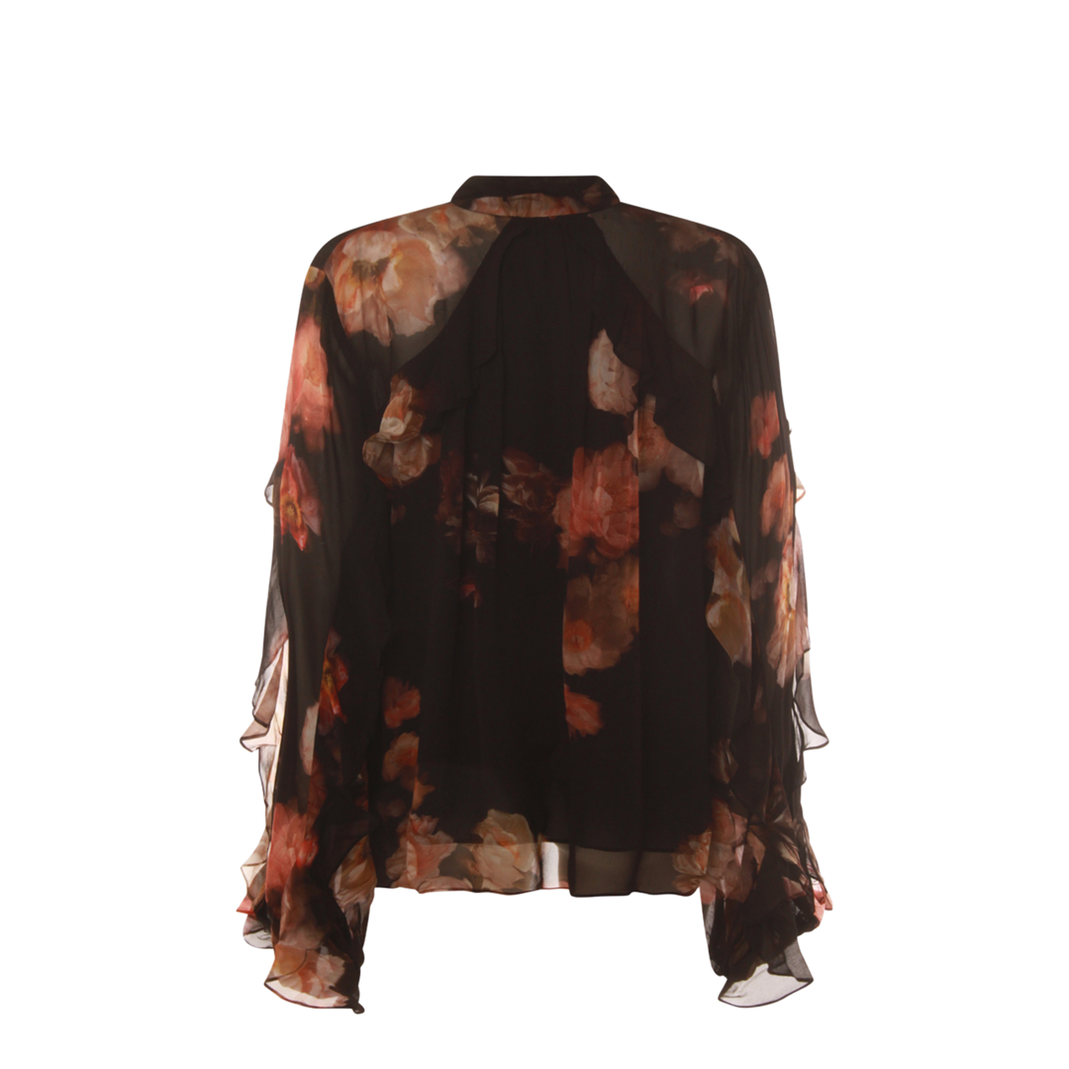 Hypnotic Satin Shirt Denim Paisley - Image 4