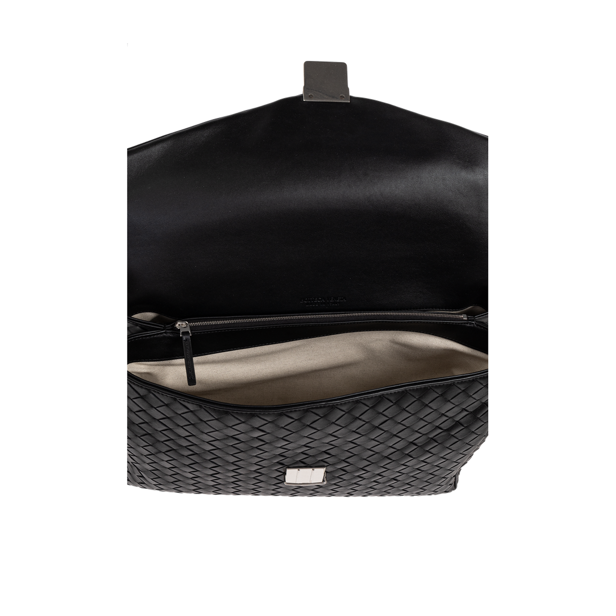 Archivist Calfskin Briefcase - Black - Image 5