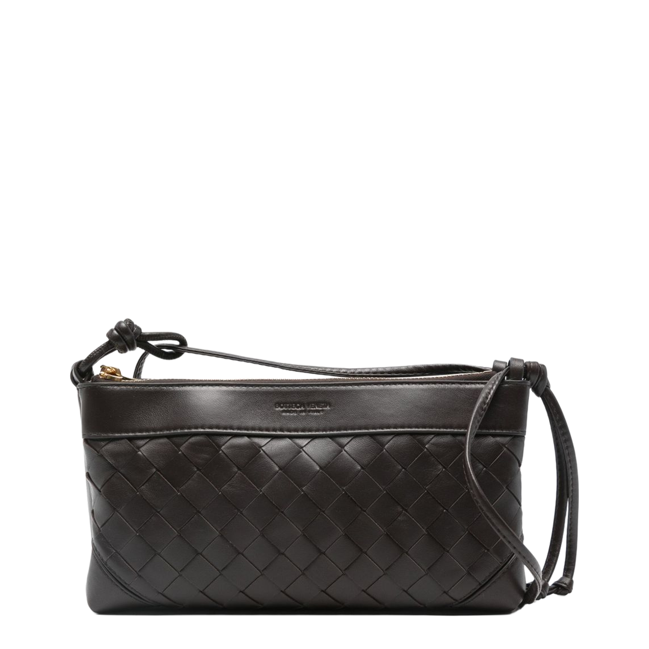 Andiamo Leather Shoulder Bag Black - Image 1