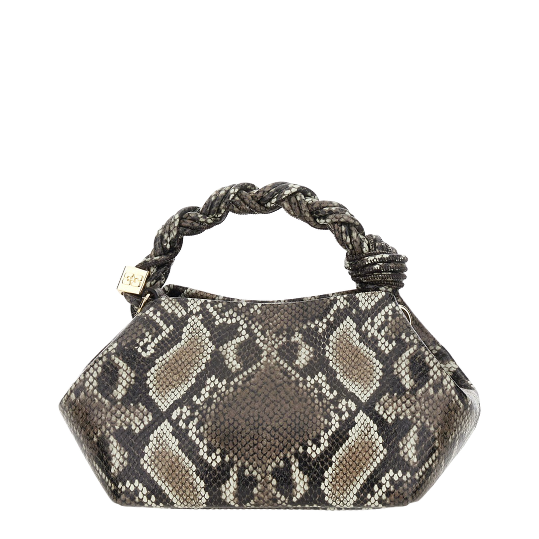 Grey Handbag With Adjustable Strap - Image 2