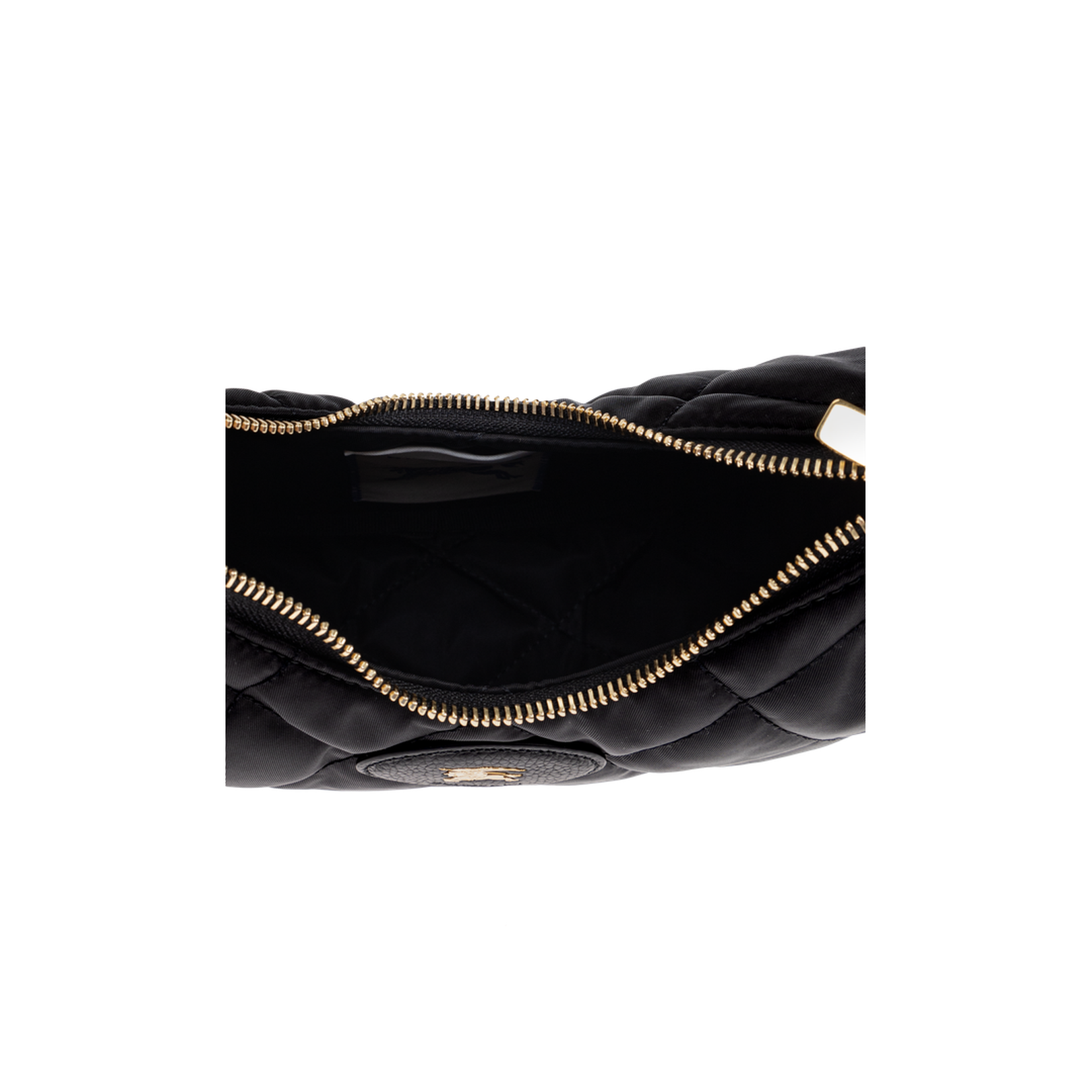 Horseshoe Nylon Crossbody - Black - Image 5