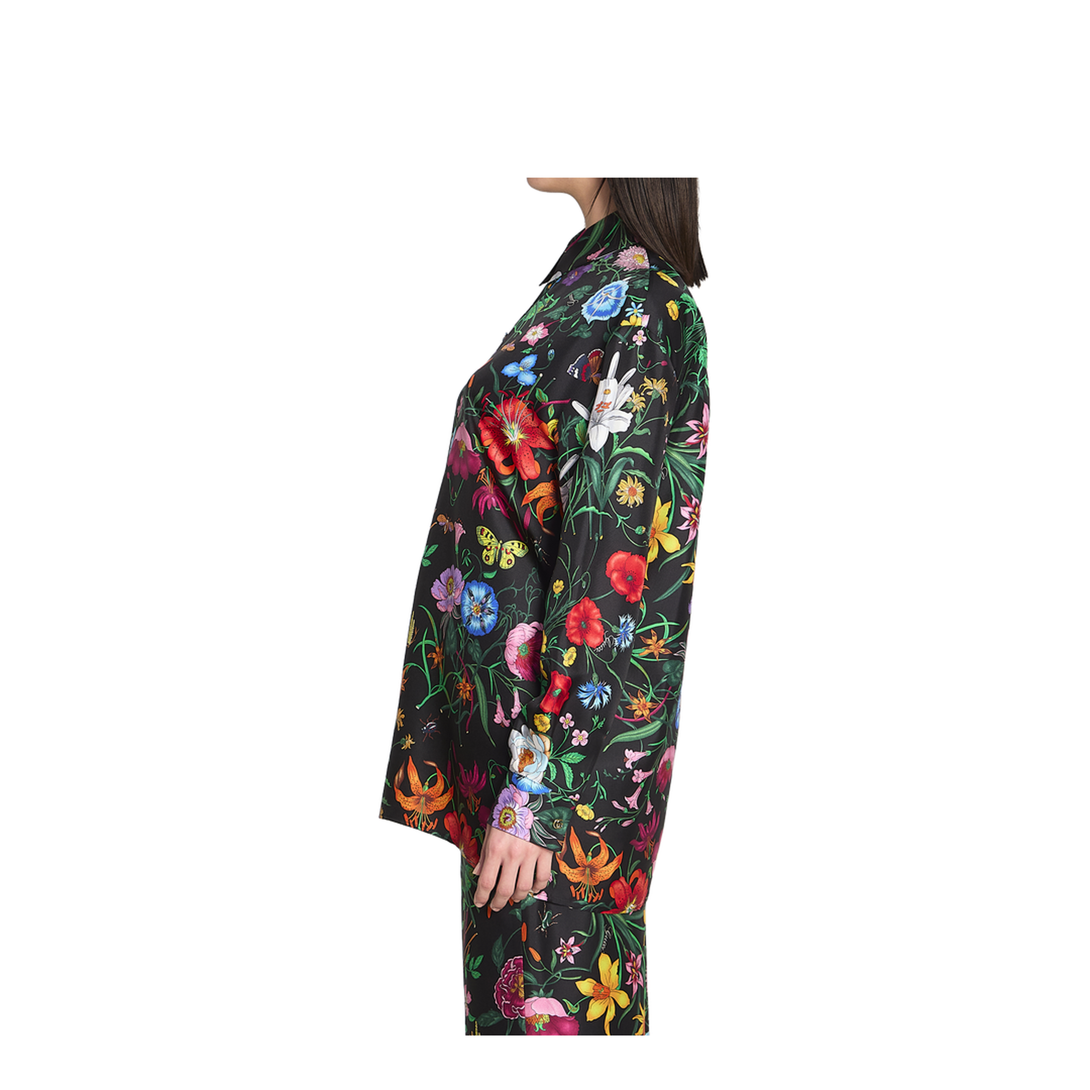 Printed Silk Twill Shirt - Image 3