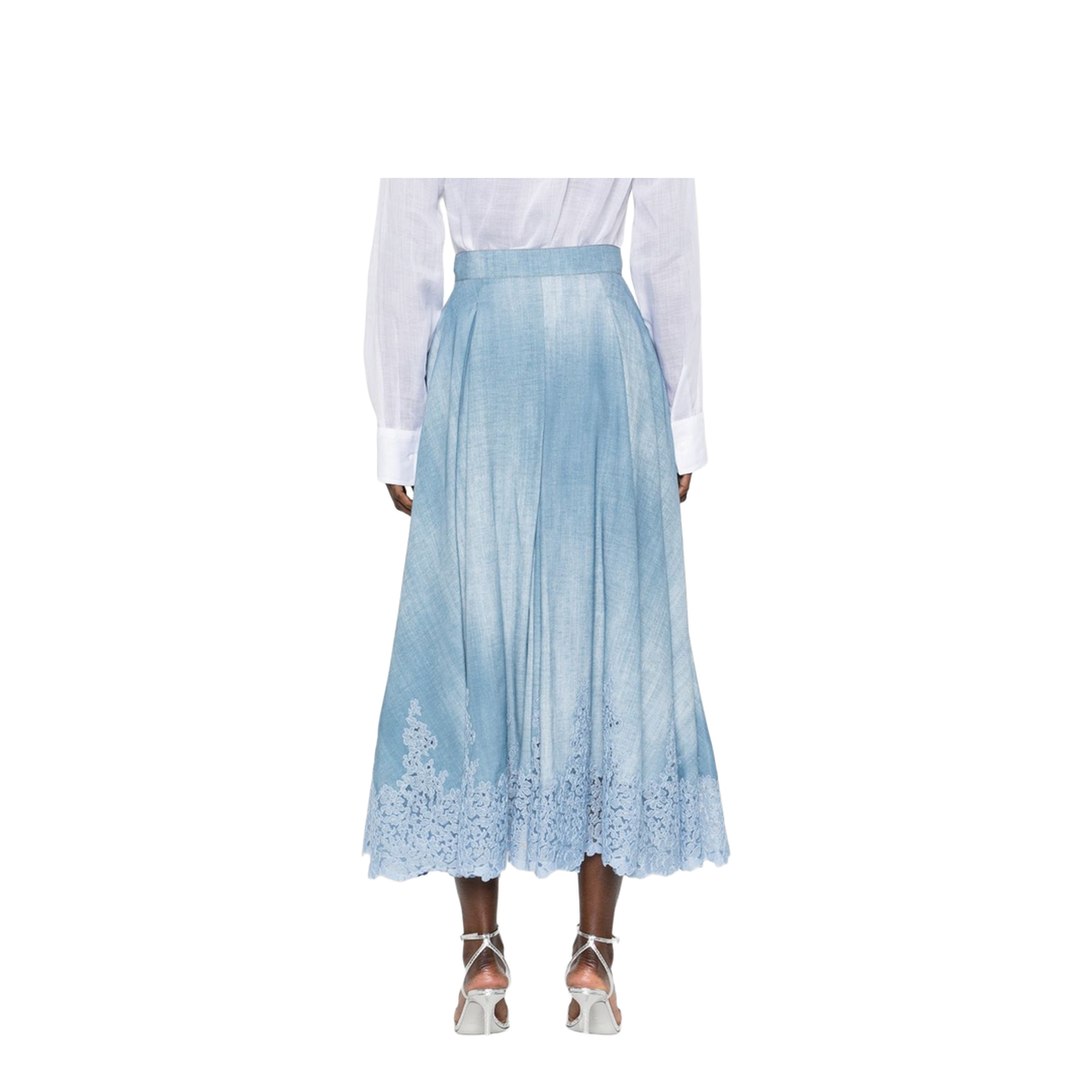 Skirt With Embroidery - Image 3