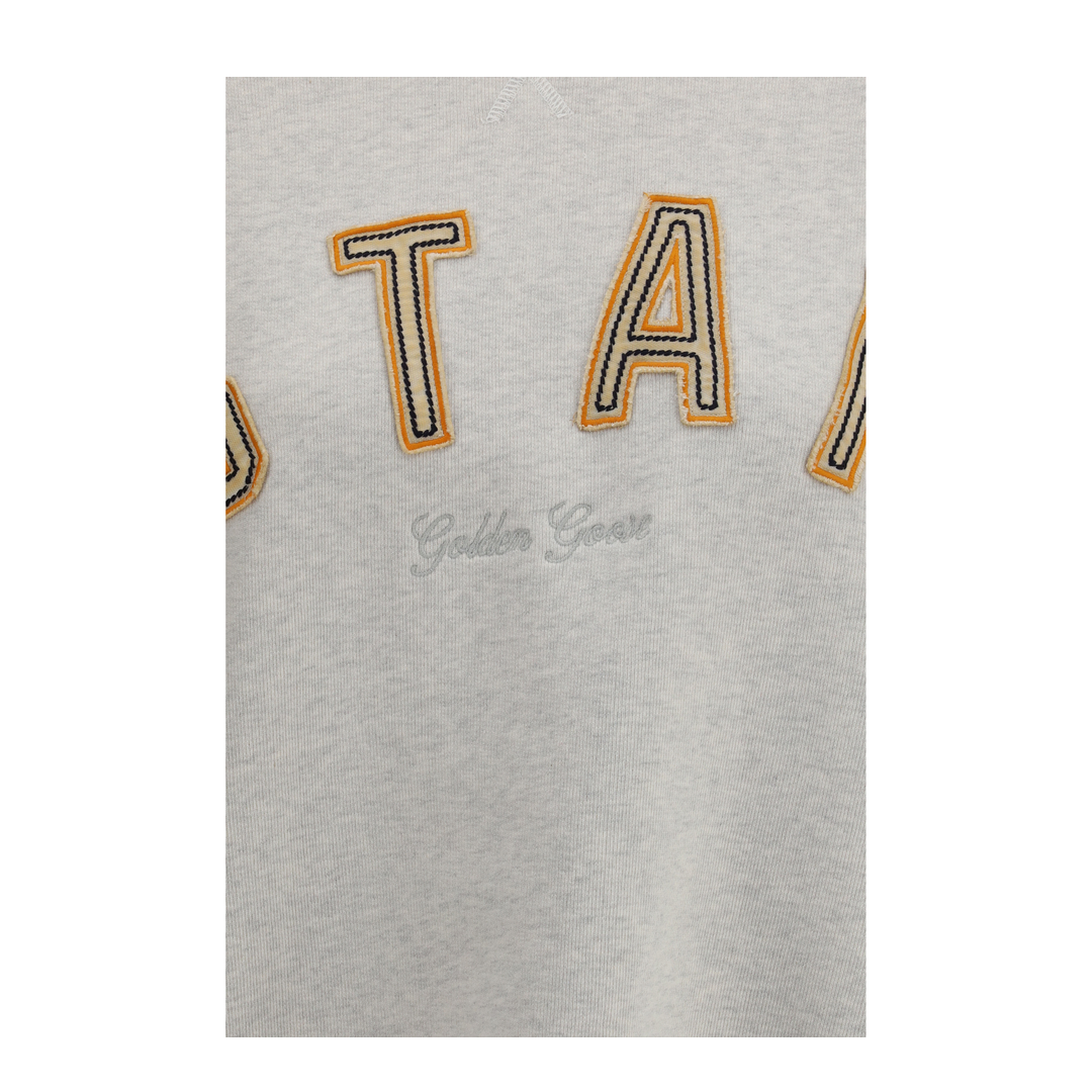 Sweatshirt Crewneck in Cotton with Contrasting Logo - Image 3