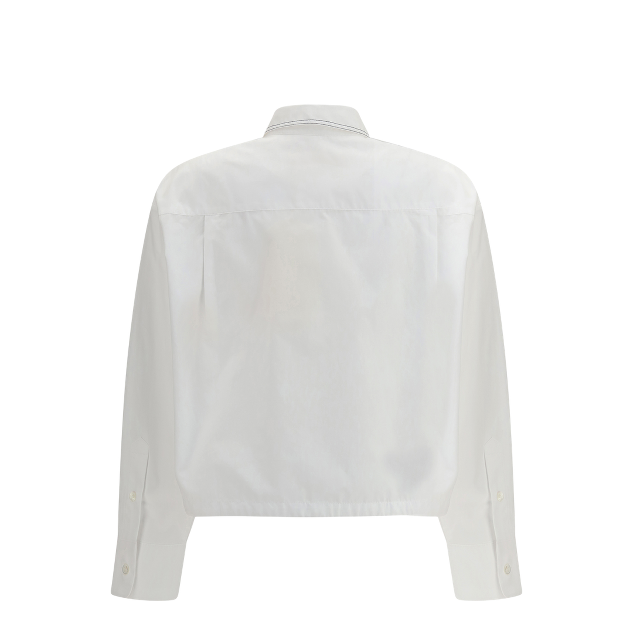 Cropped Long-Sleeve Shirt - Image 2
