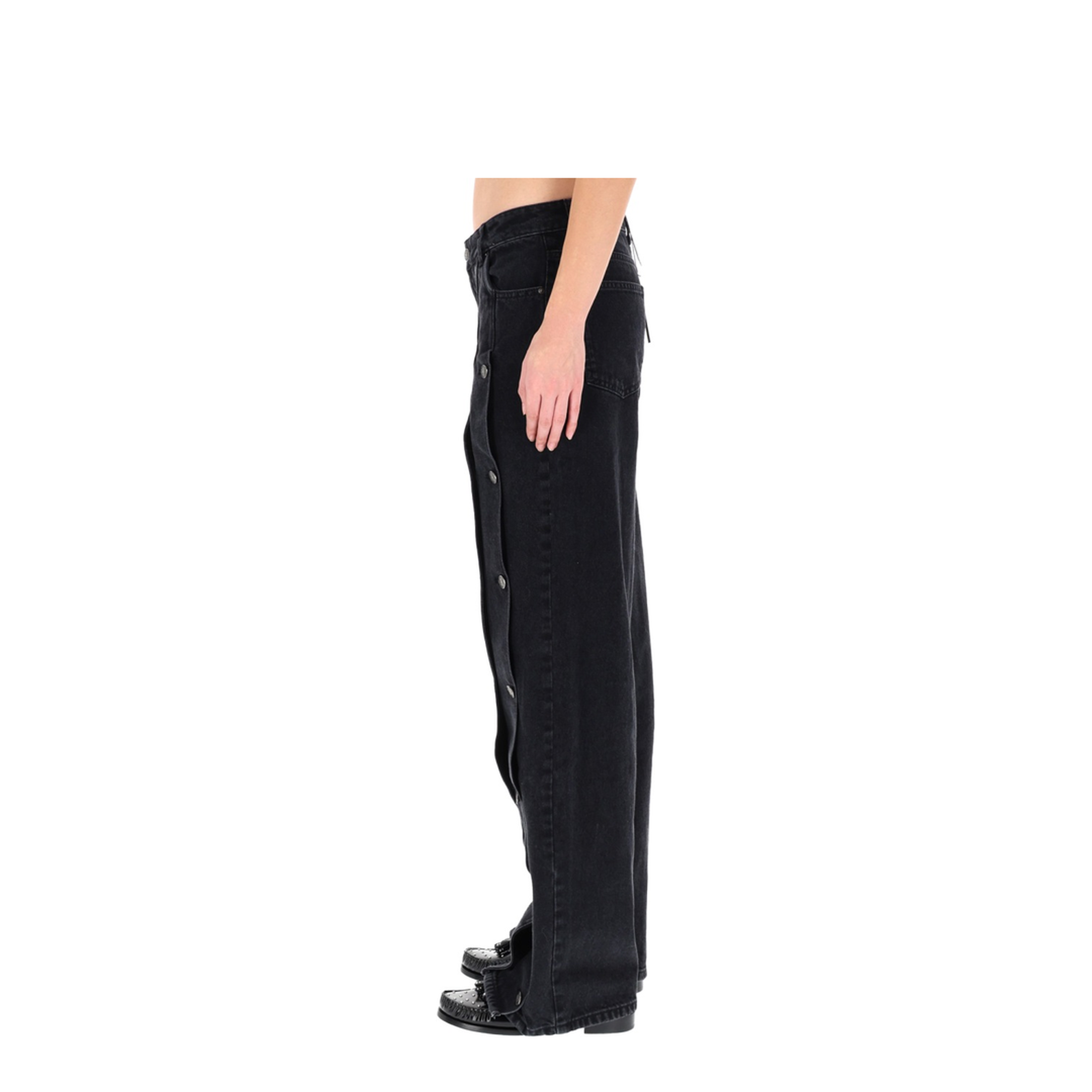 JEANS WITH BUTTON DETAIL - Image 3