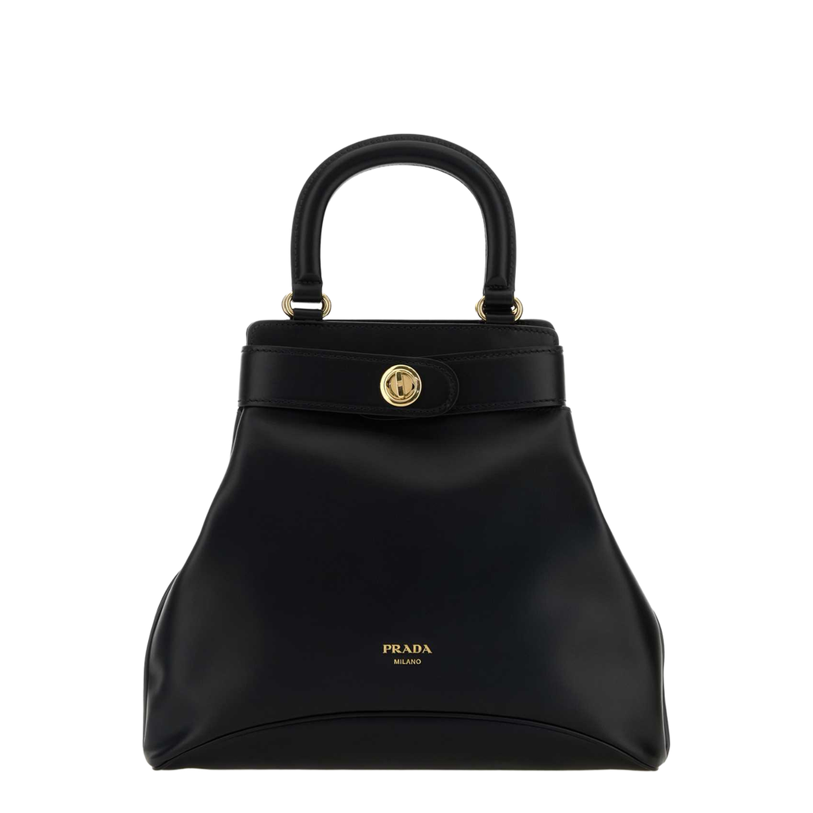 Black Medium Carey Leather Bag - Image 1