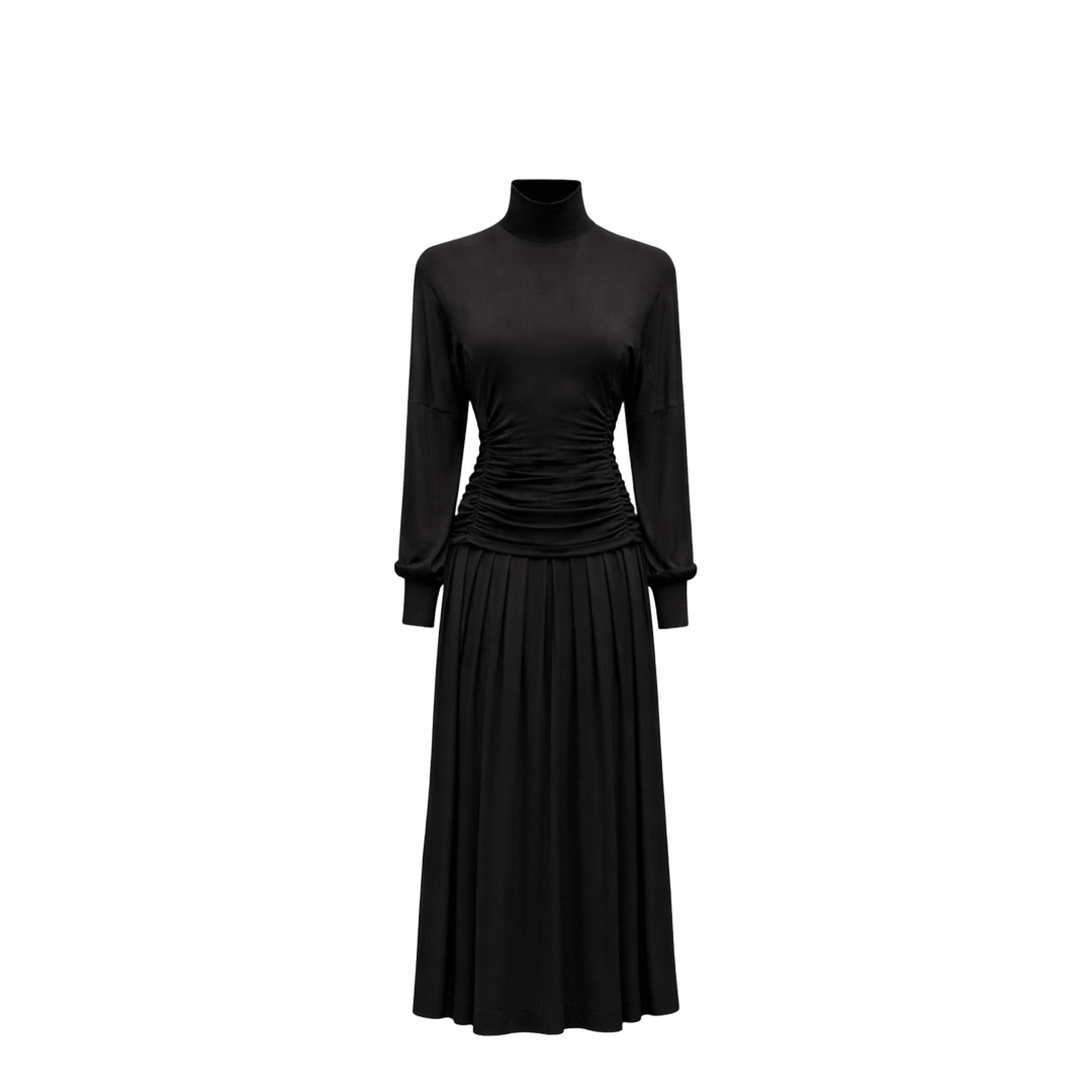 Long Dress with High Neck - Image 1
