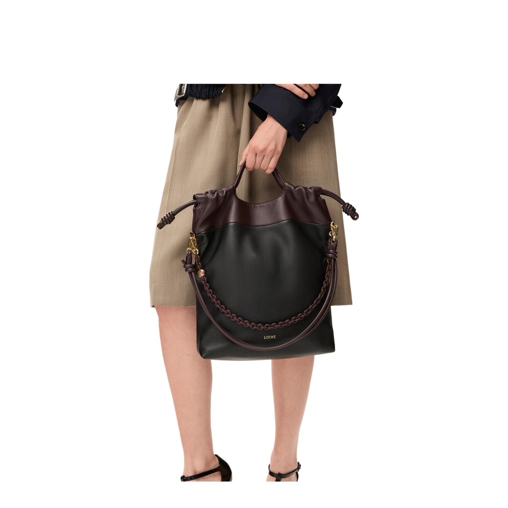 Anagram Pebble Chain Black - Image 5