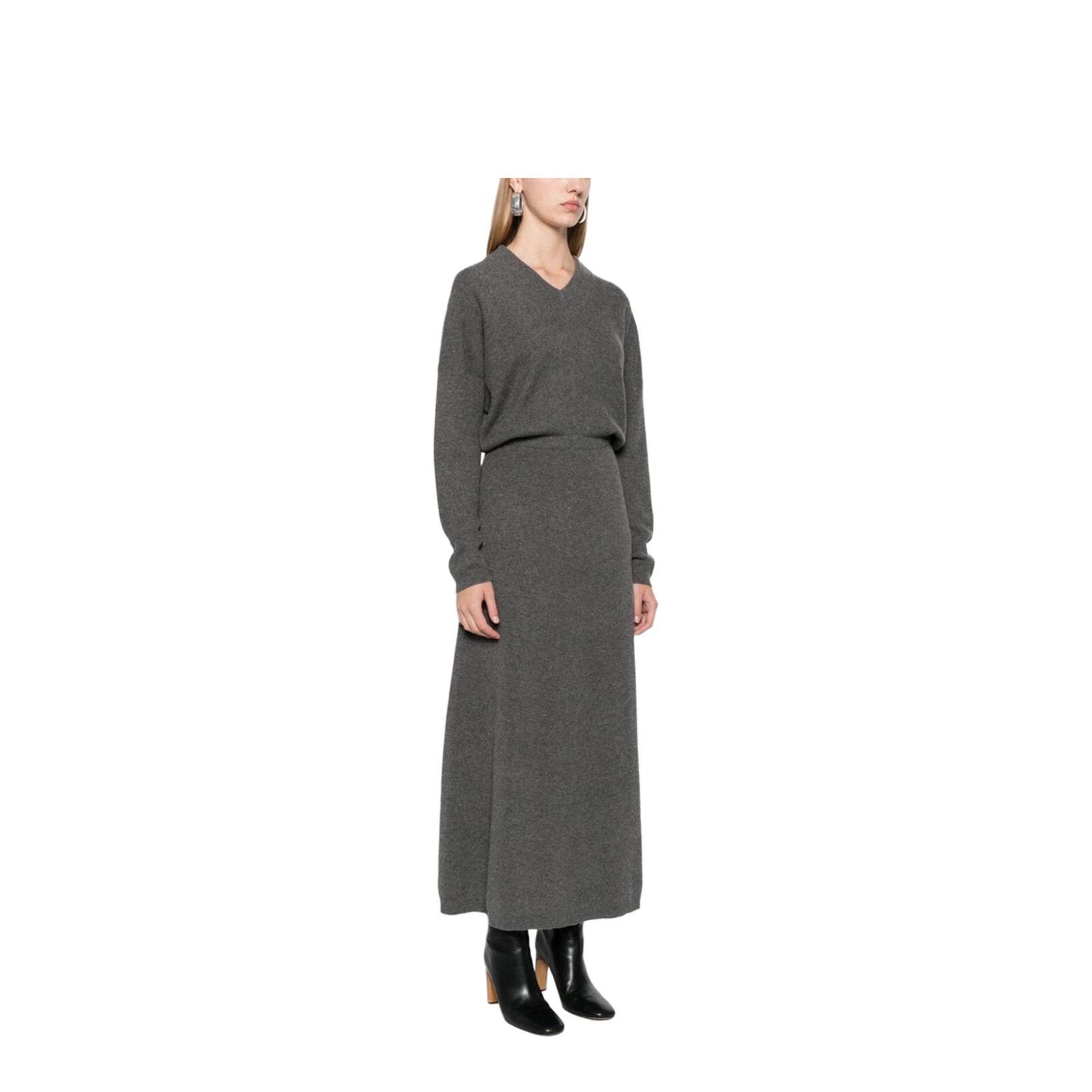Cashmere Long Dress - Image 5