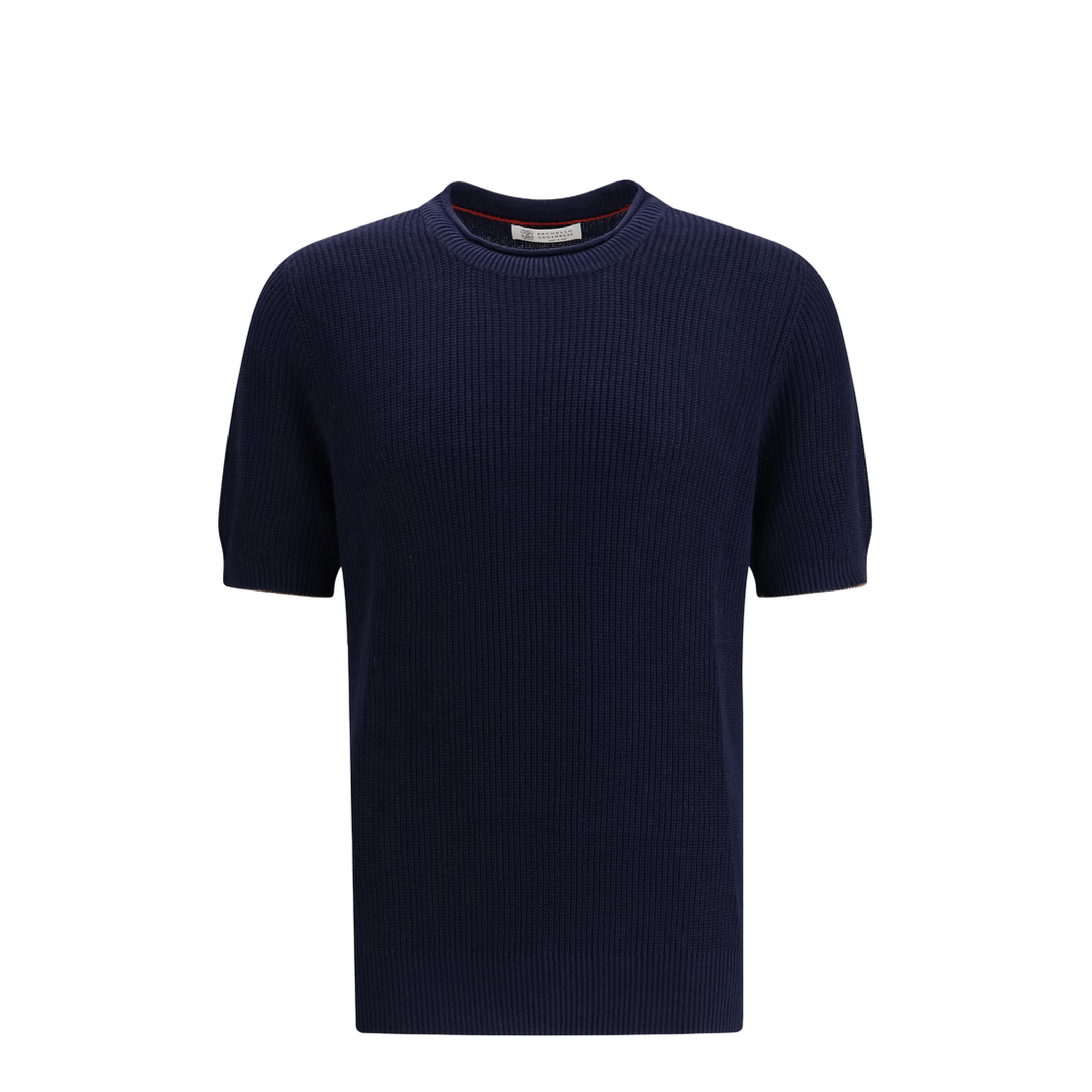 Cotton and linen knit T-Shirt - Image 1