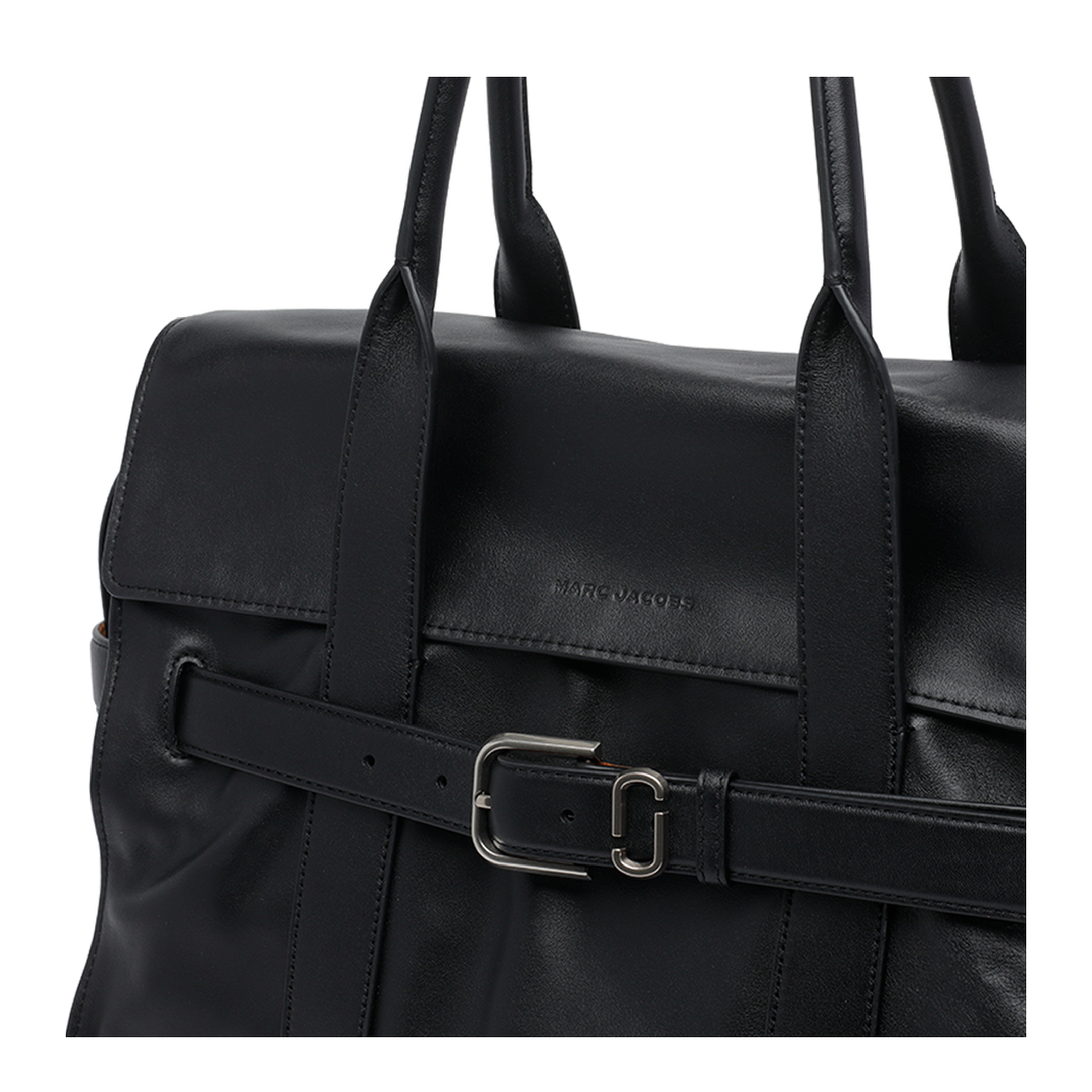 The Dakota Tote Smooth Leather - Black - Image 4