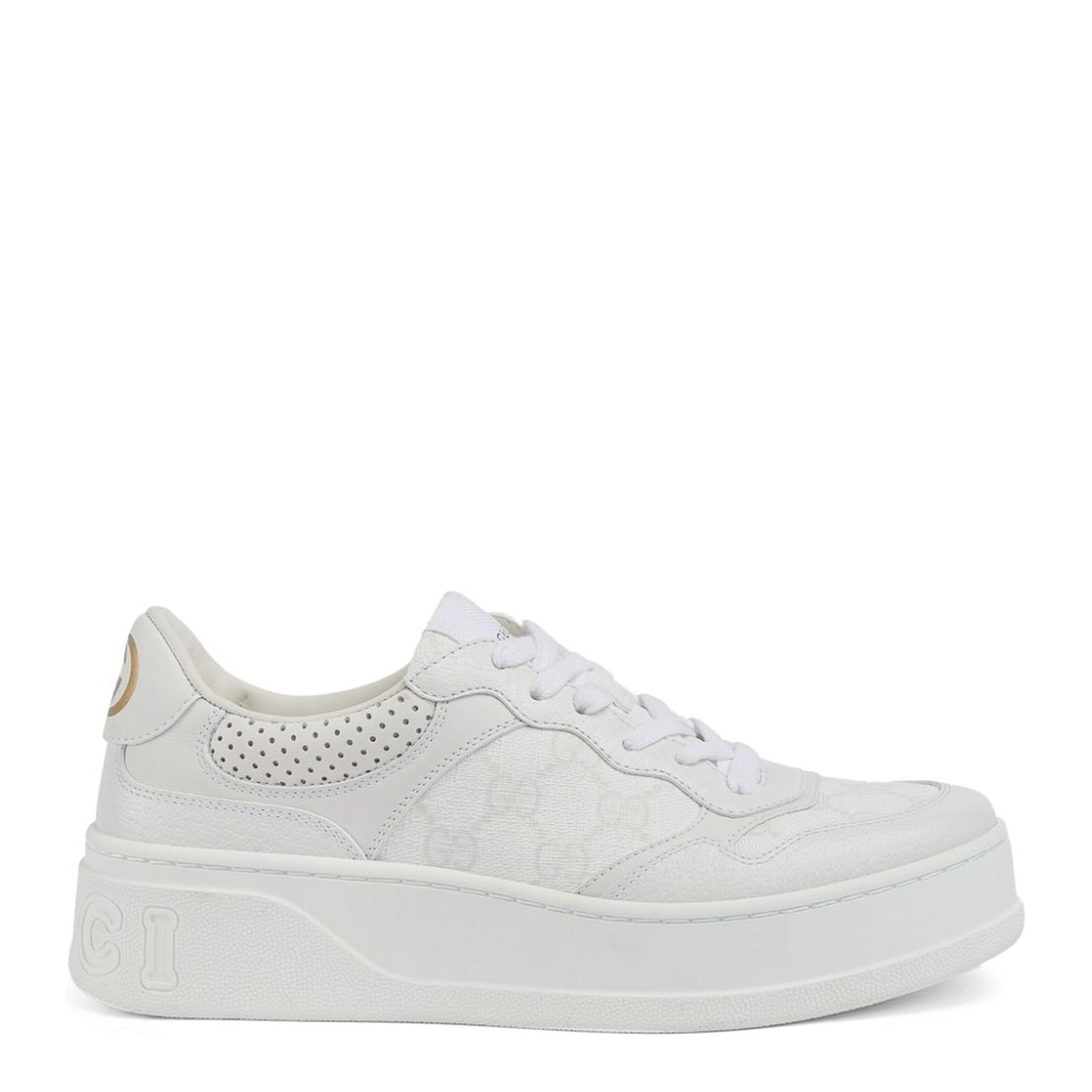GG Trainer in White and Grey GG Supreme - Image 1