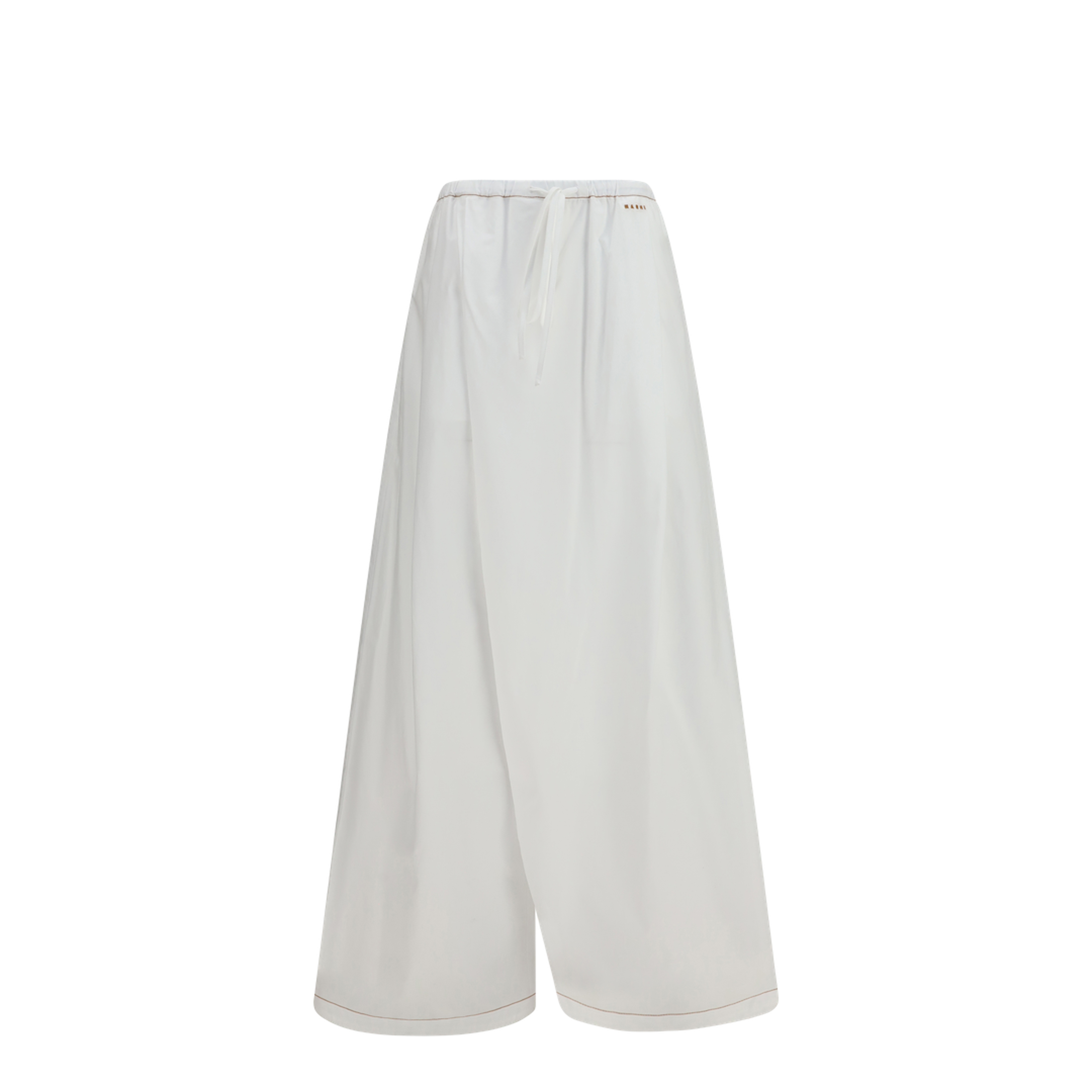 Draping Wide-Leg Pants - Image 1