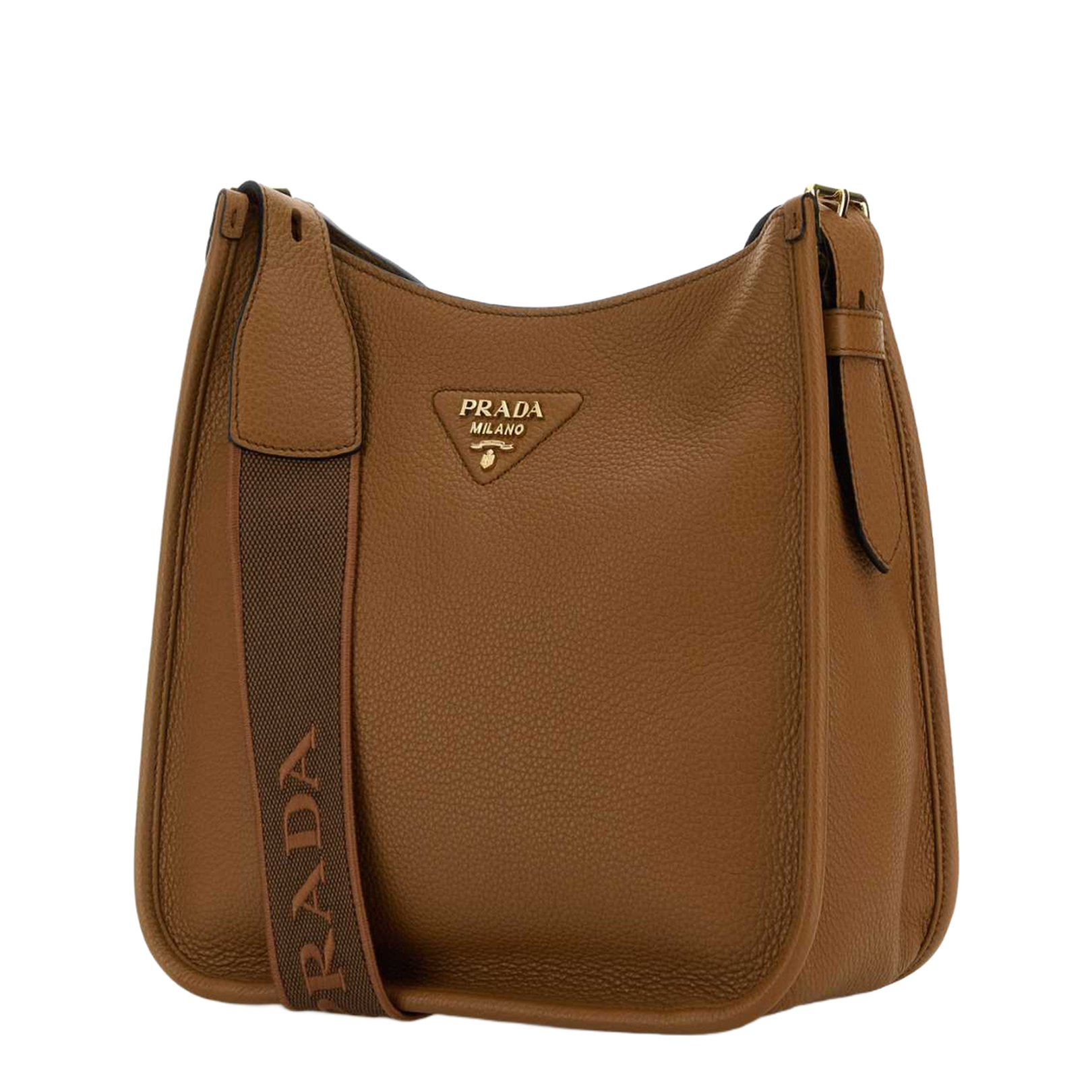Medium Leather Bag - Caramel - Image 2