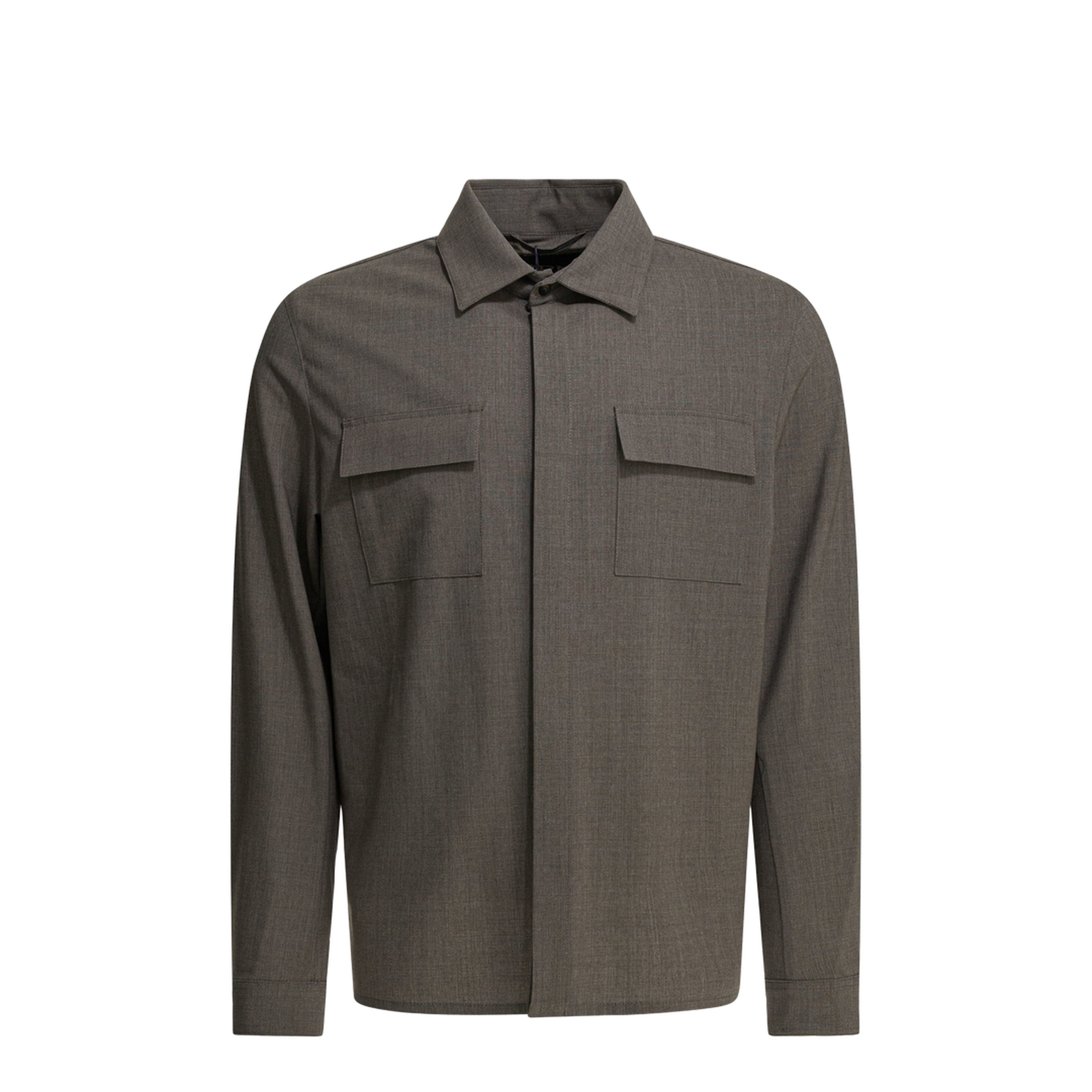 Wool Overshirt Jacket - Image 1
