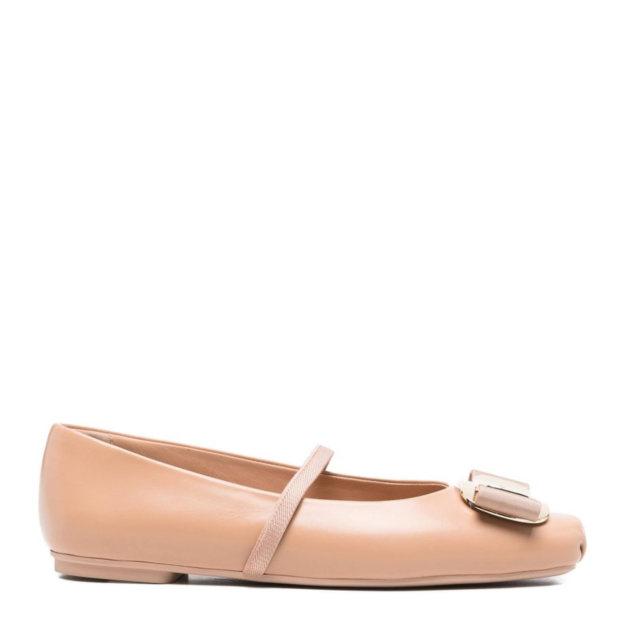 Flat Shoes Brown - Image 1