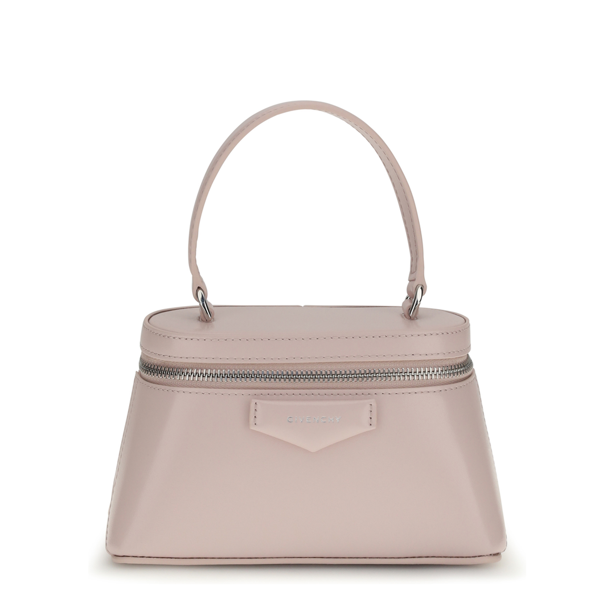 Antigona Mini Calfskin Vanity Bag - Baby Pink - Image 1