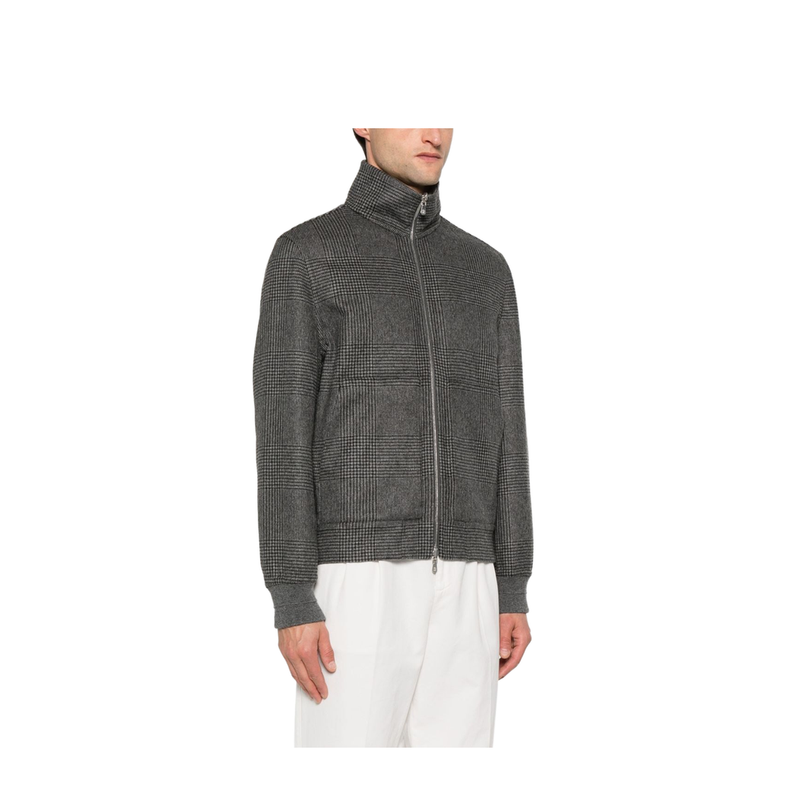 Cashmere Bomber Jacket - Image 2