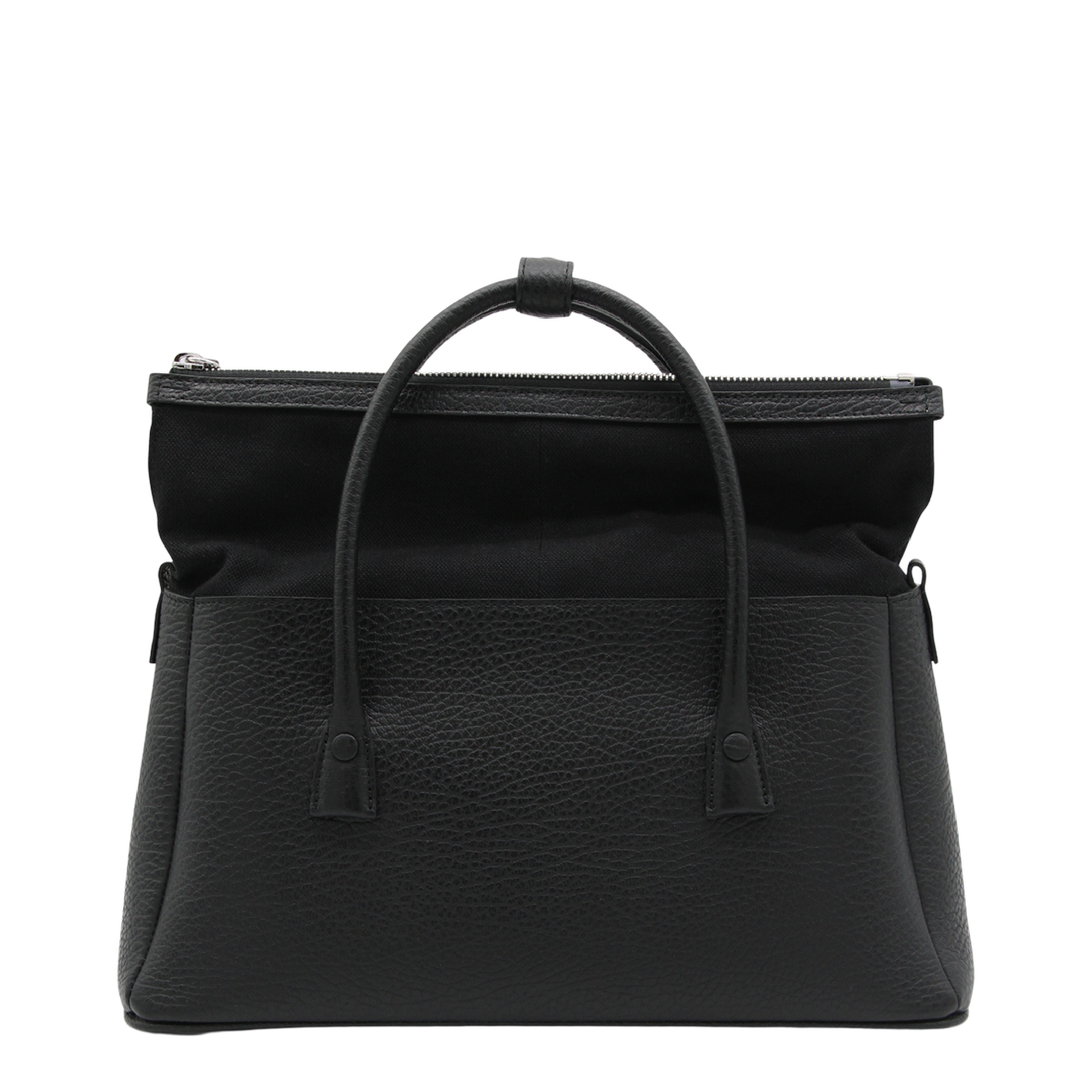 5AC East-West Small Calfskin Tote - Black - Image 6