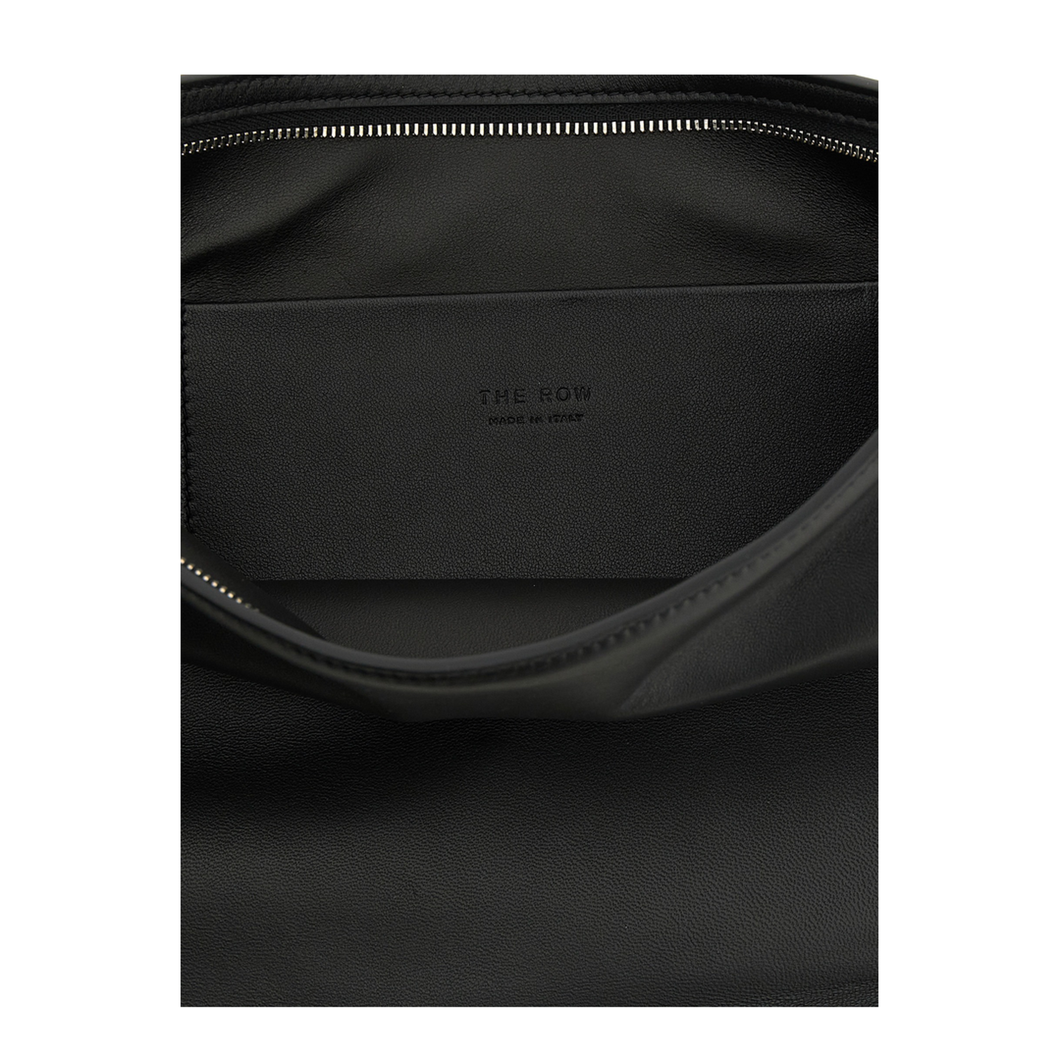 Izzy Medium Lambskin Shoulder Bag - Black - Image 4