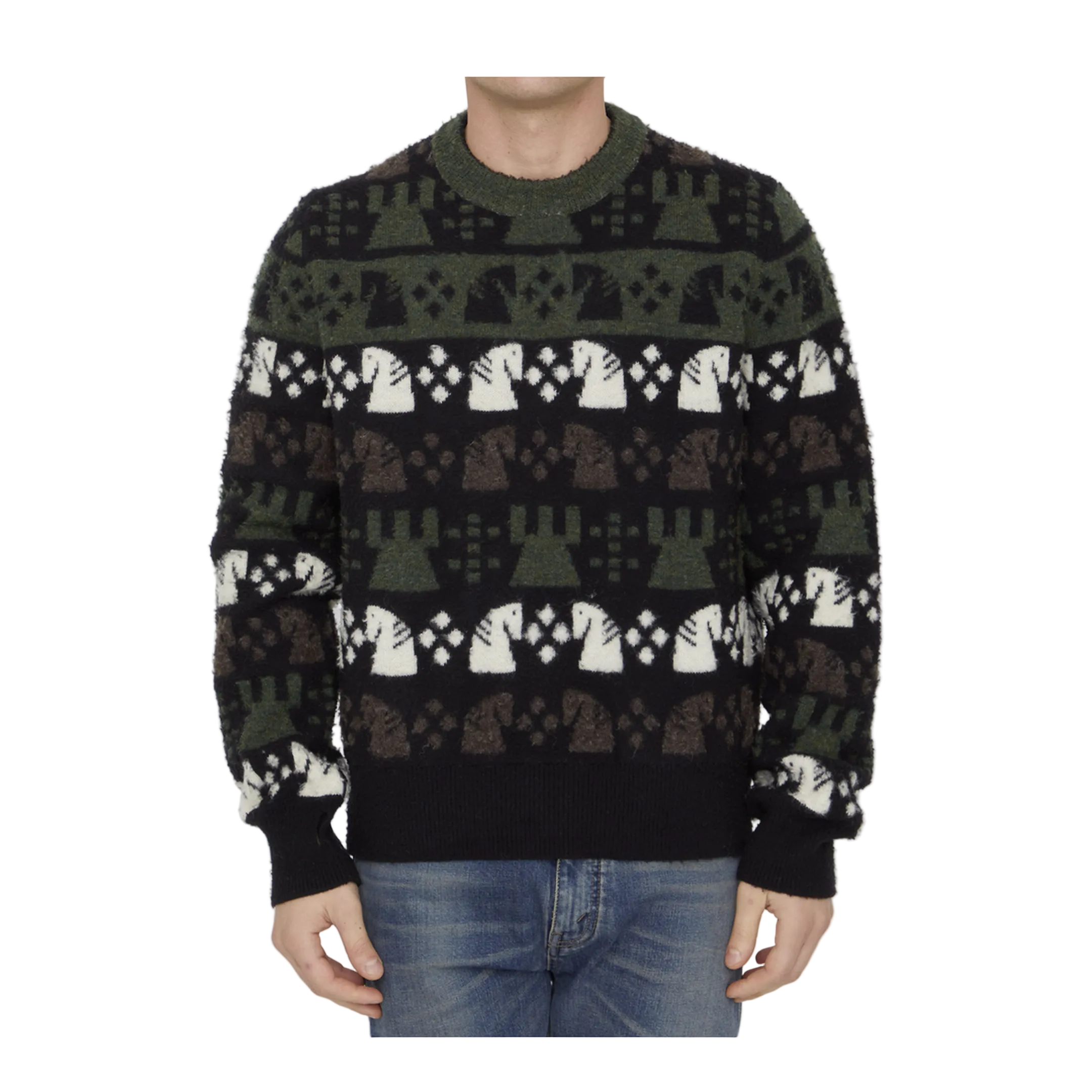 Chess Pattern Sweater - Image 1