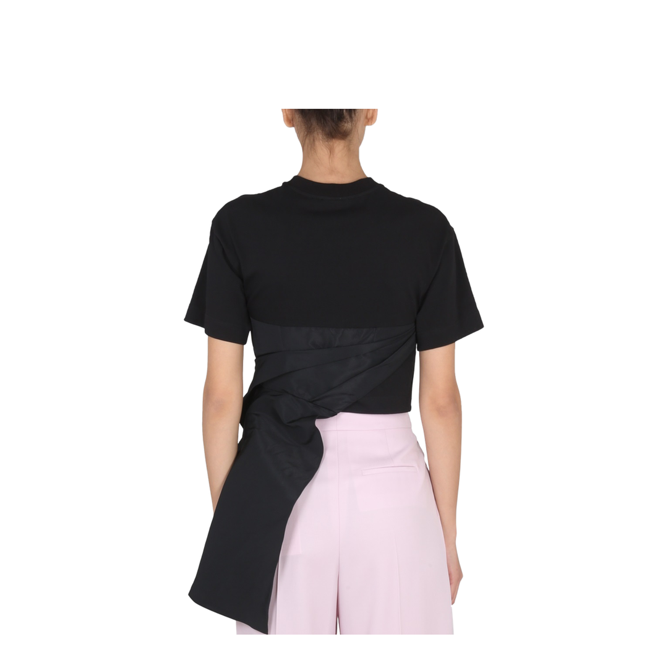 Draped Hybrid T-Shirt - Image 3