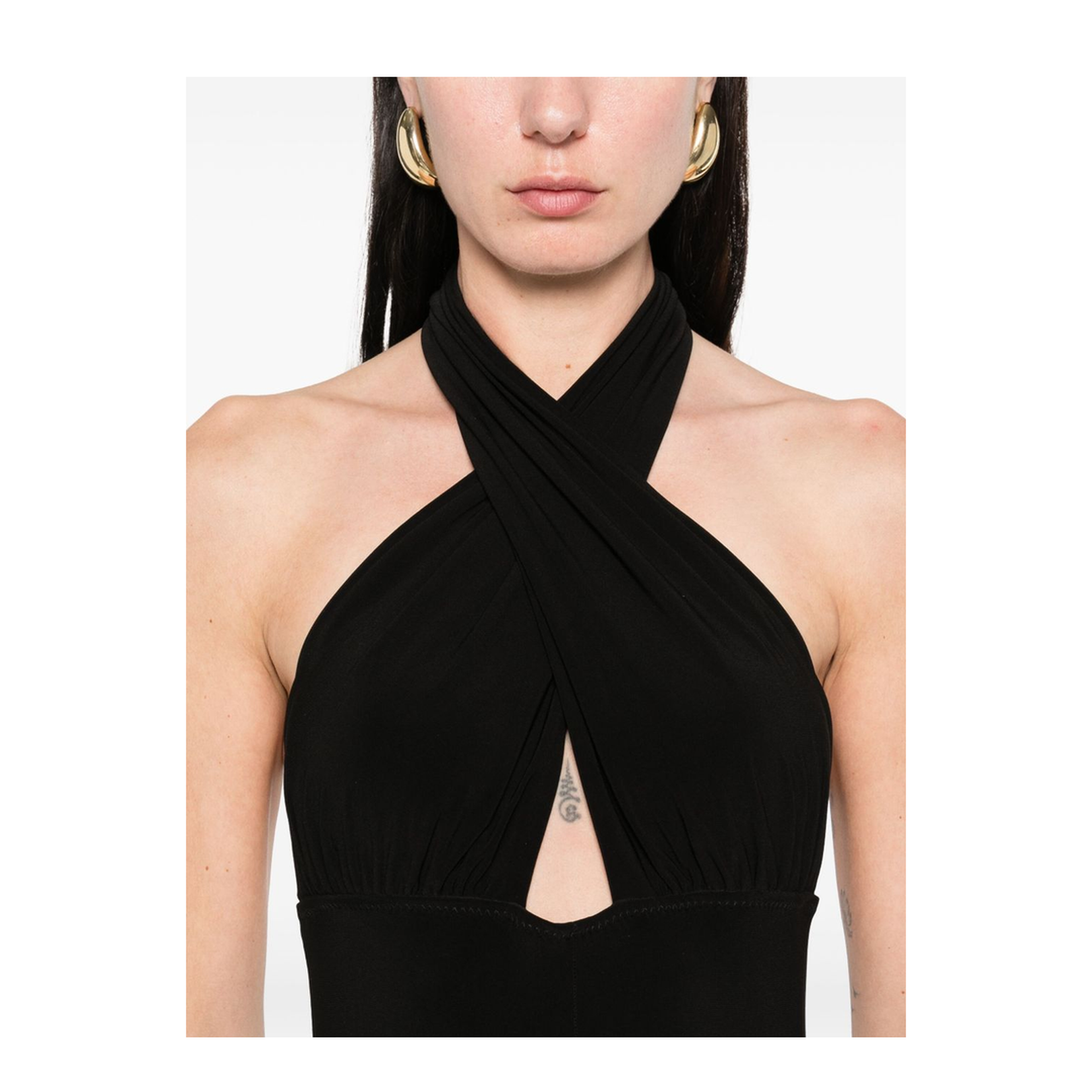 Sleeveless Long Jumpsuit - Image 4