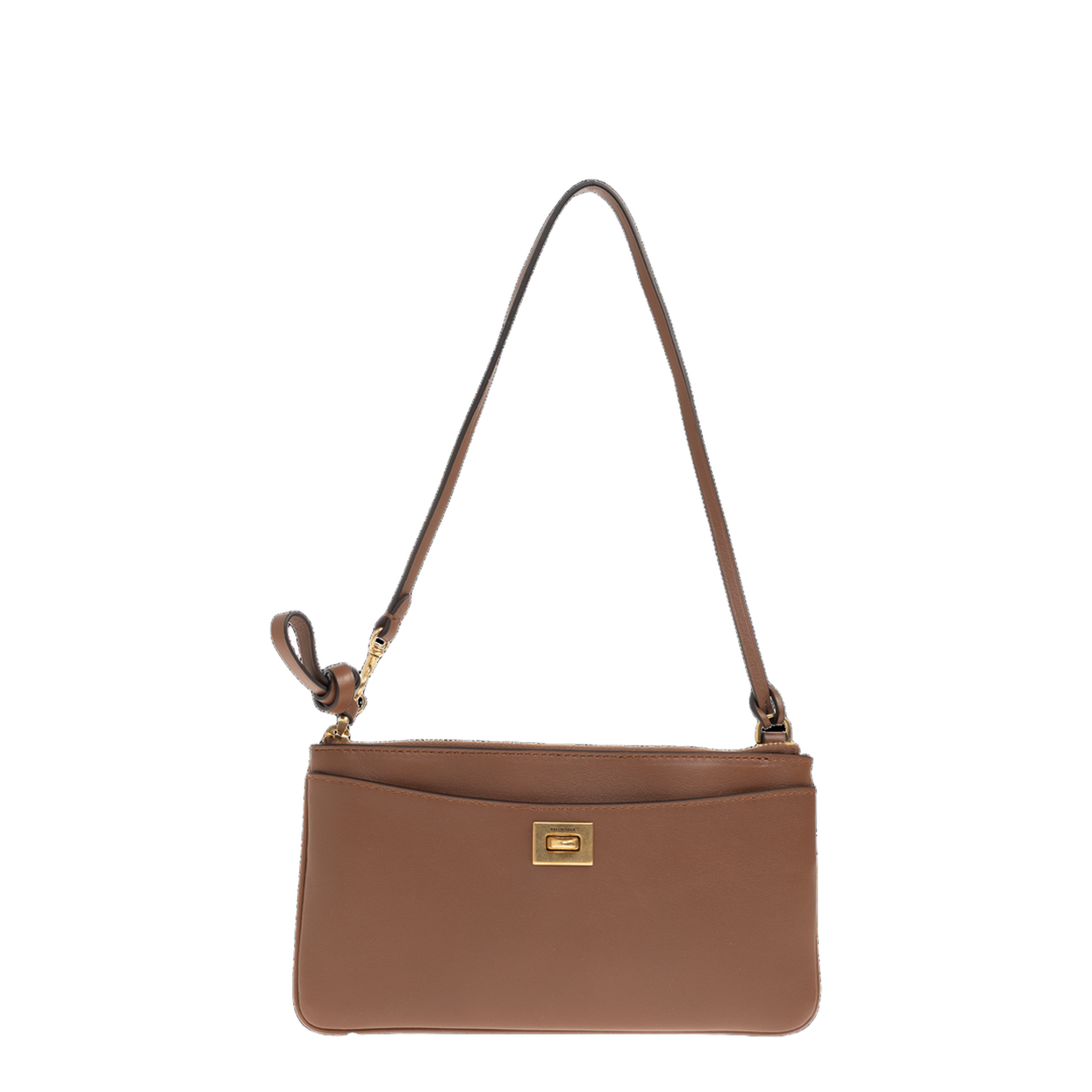 Rodeo Calfskin Phone Pouch - New Tan - Image 1