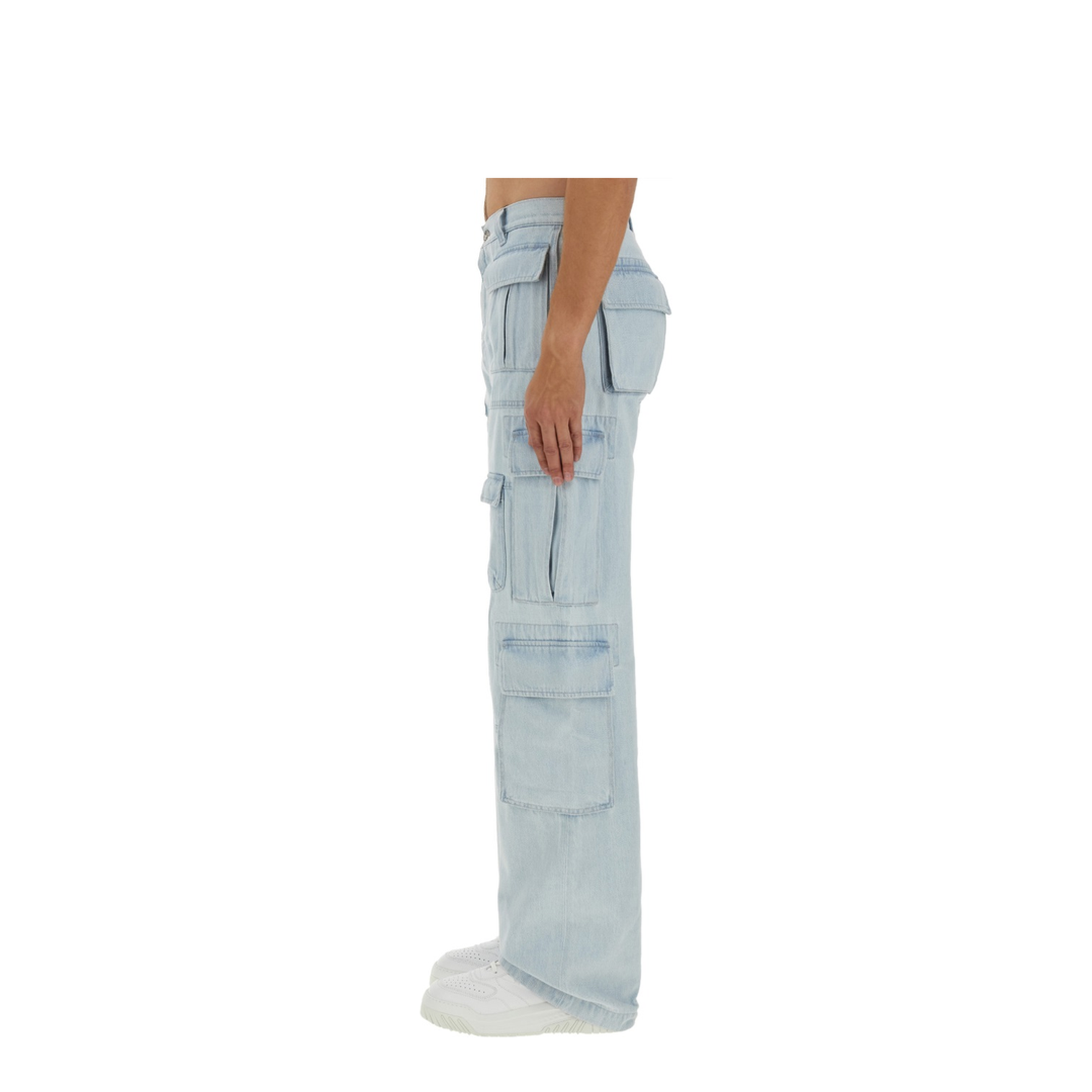 Cargo Jeans Light Blue - Image 3