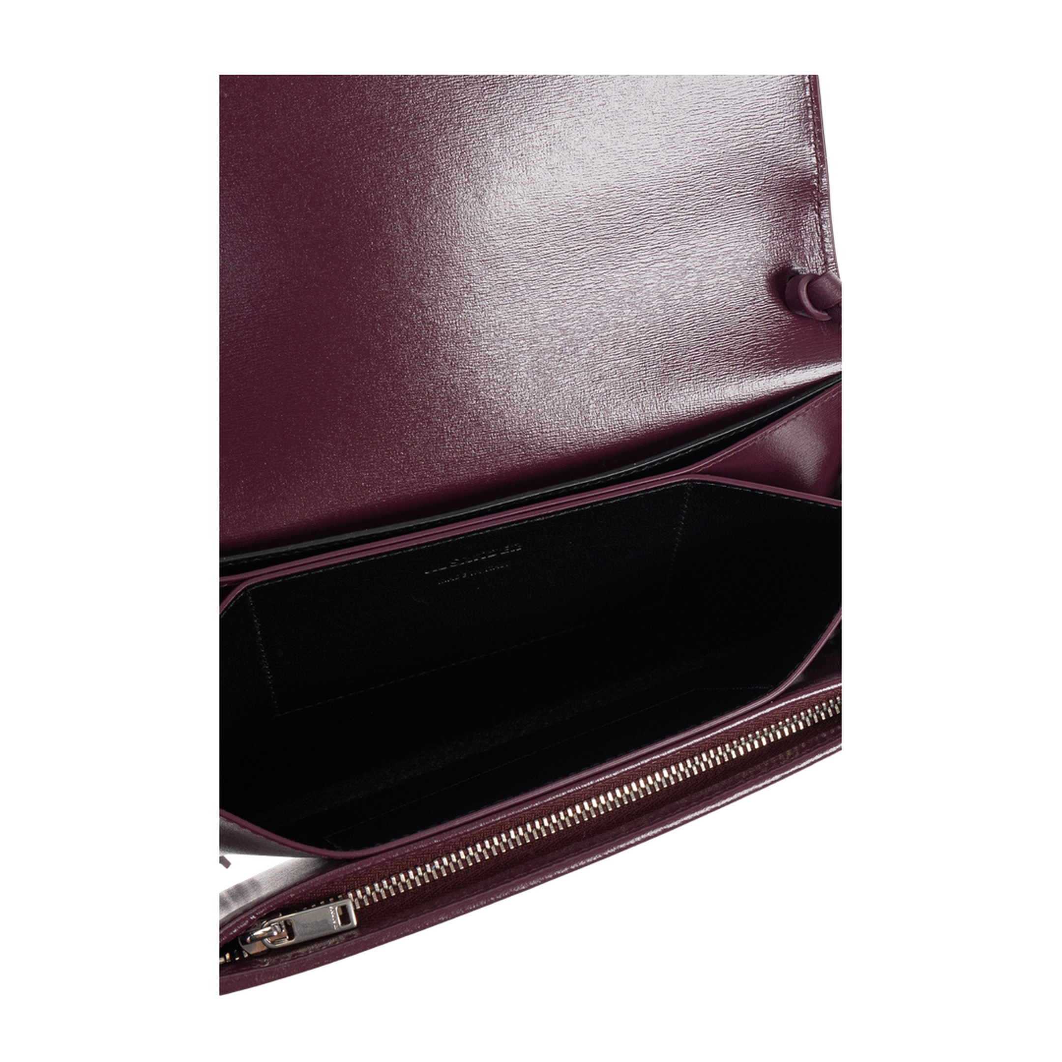 Leather Crossbody Bag with Side Tassels - Image 5