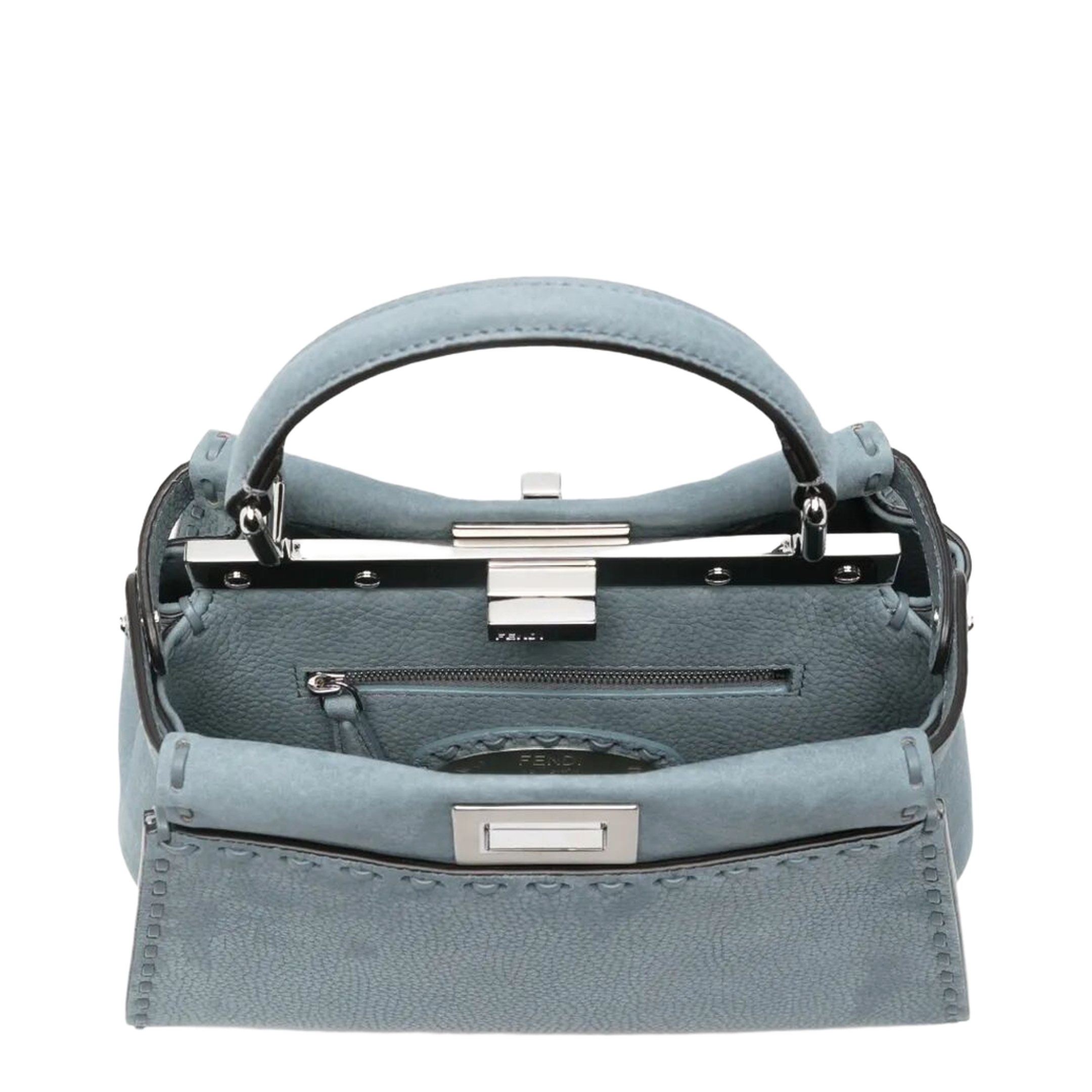 Peekaboo Iseeu Mini Suede Bag - Image 3