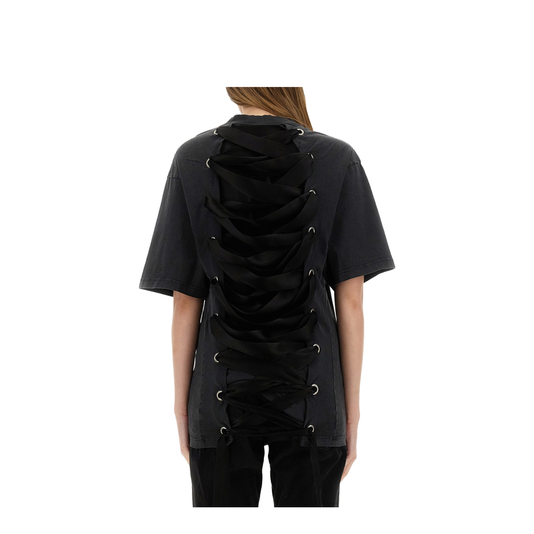 Lace-Up T-Shirt - Image 3