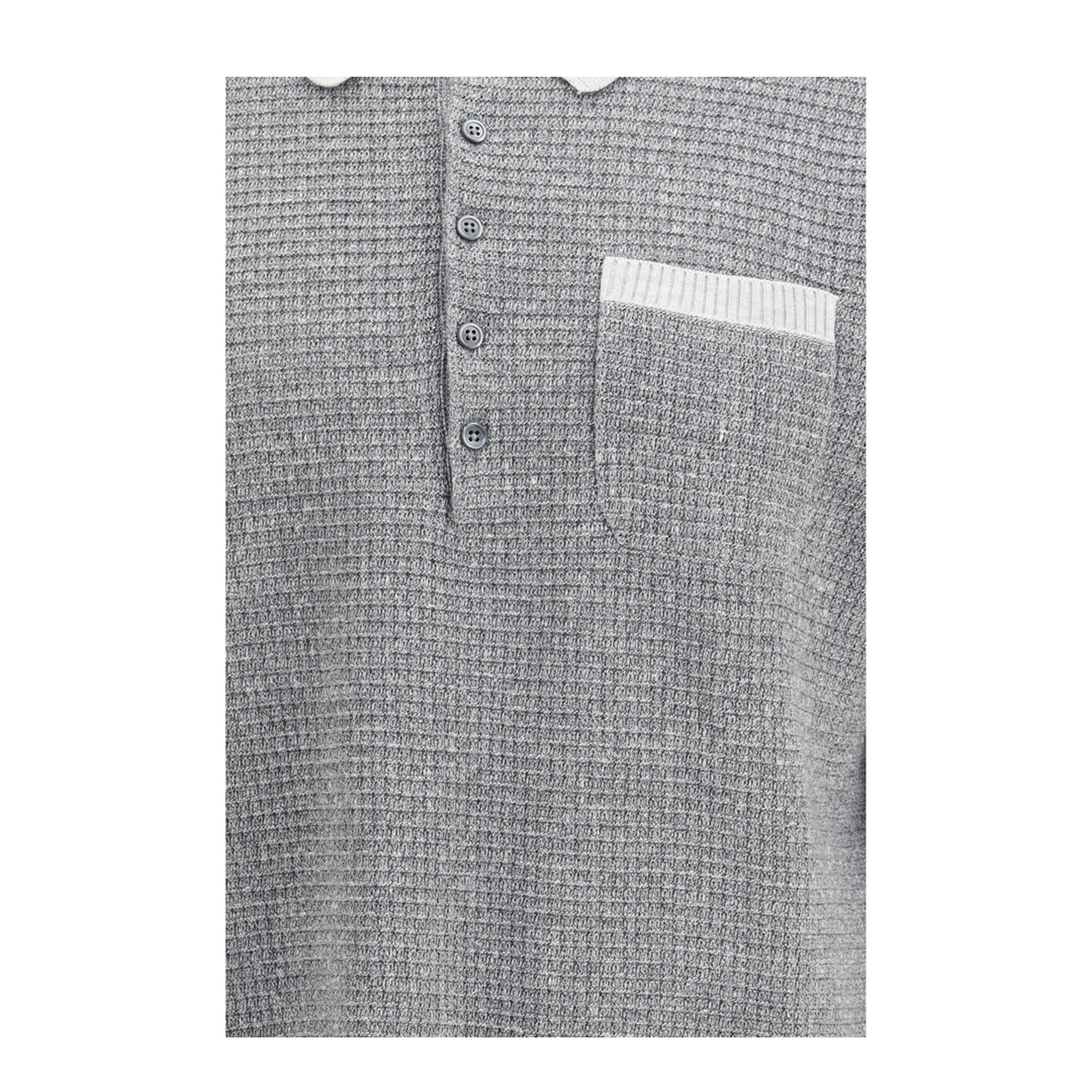 Knitted Polo Shirt - Image 3