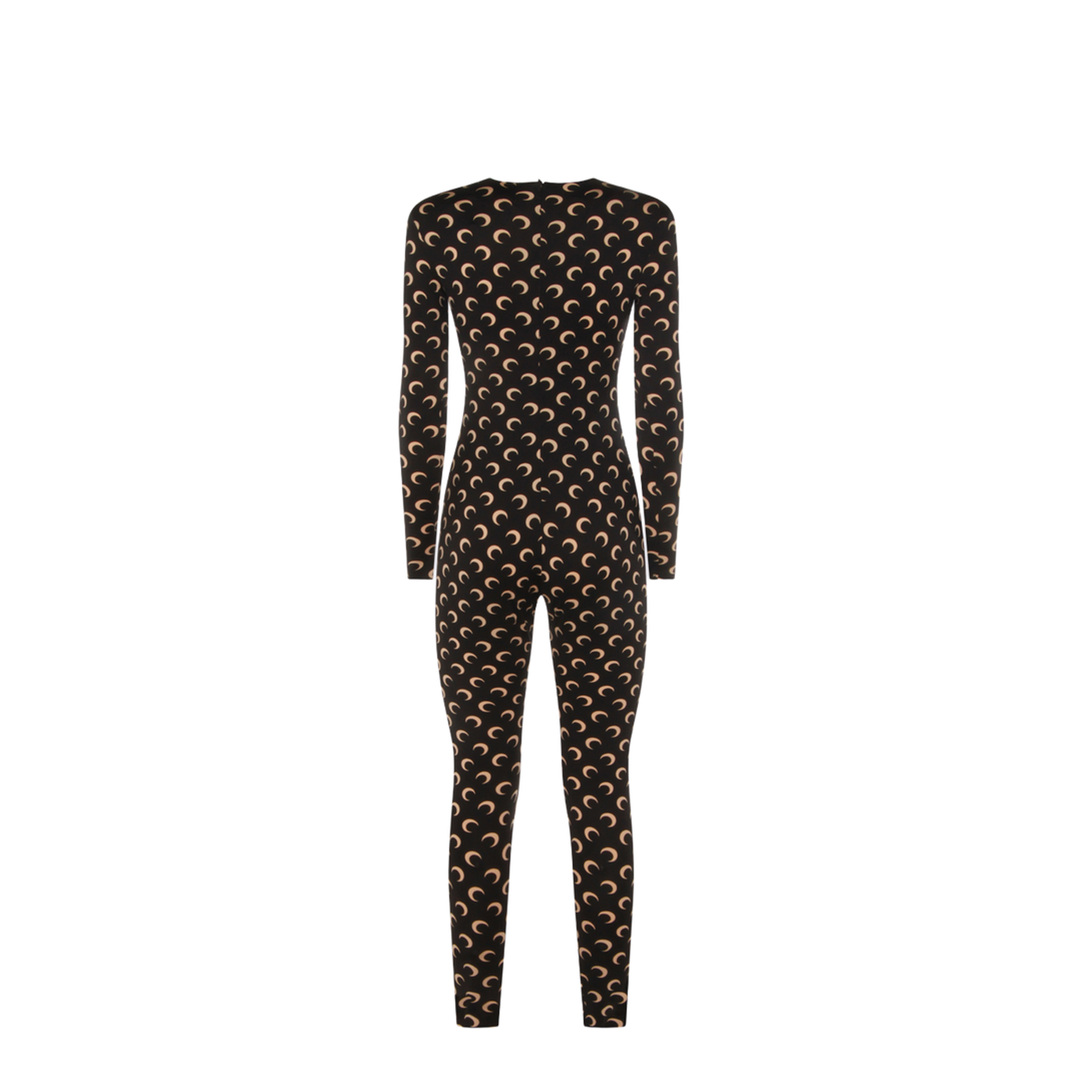 Moon Printed Catsuit - Black - Image 4