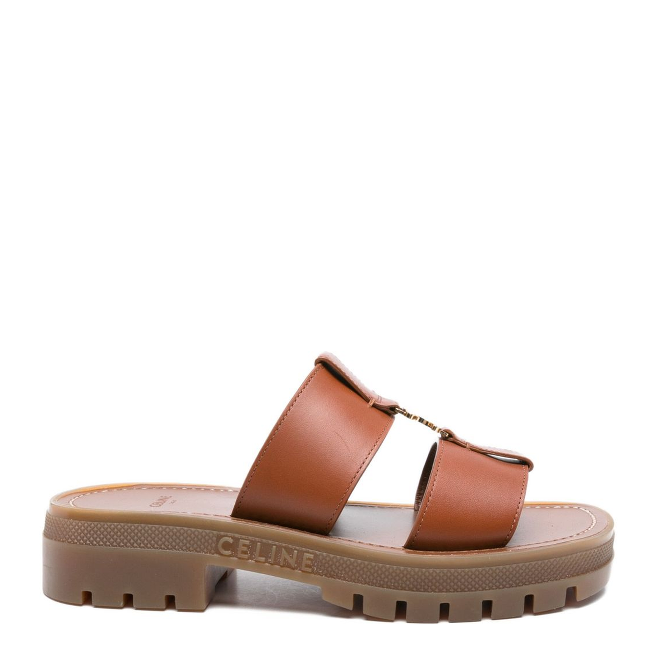 Clea Leather Sandals - Image 1