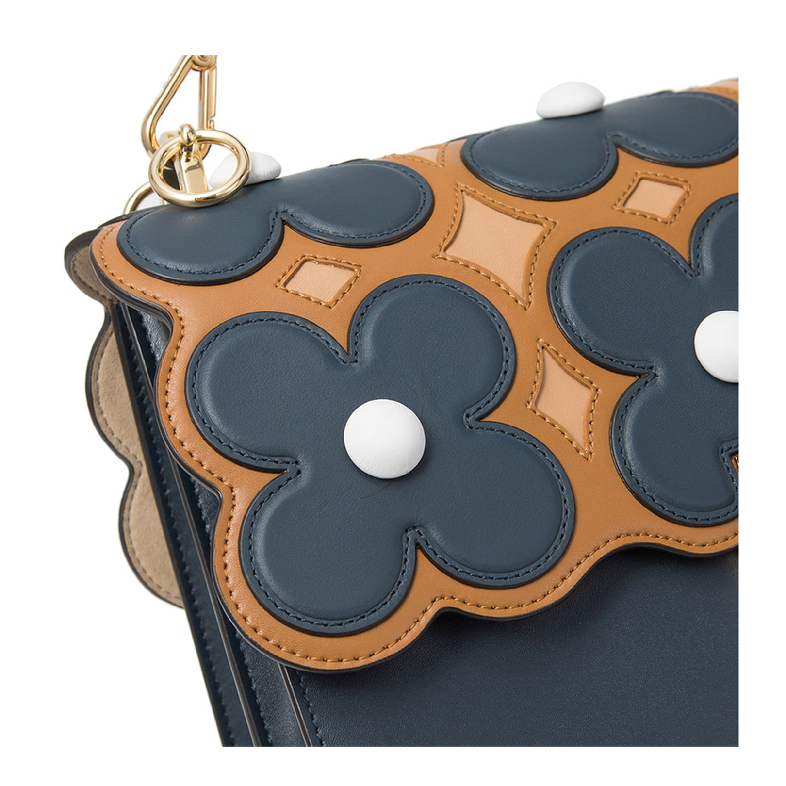 Handbag with Floral Pattern - Image 4