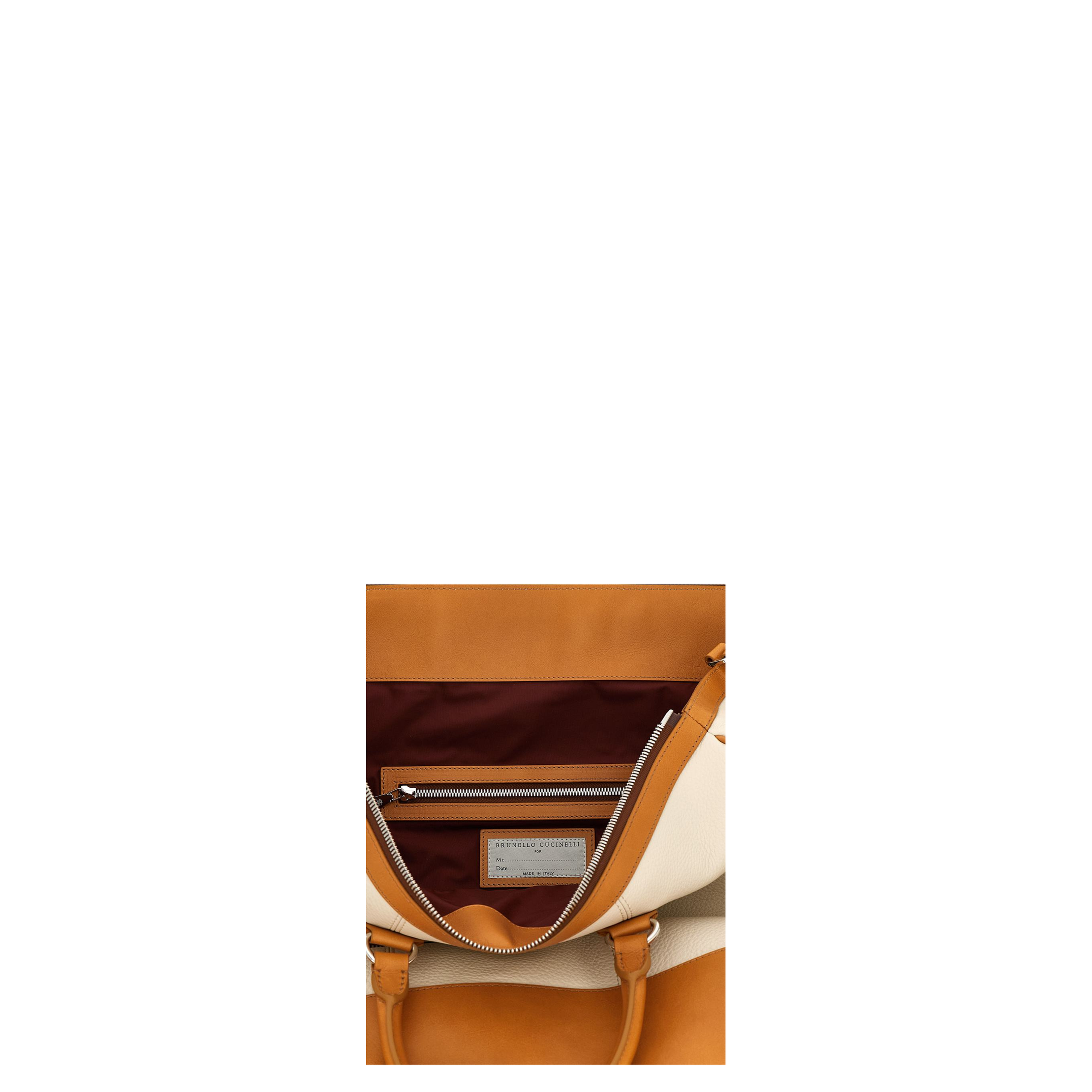 Leather Duffel Bag - Image 4