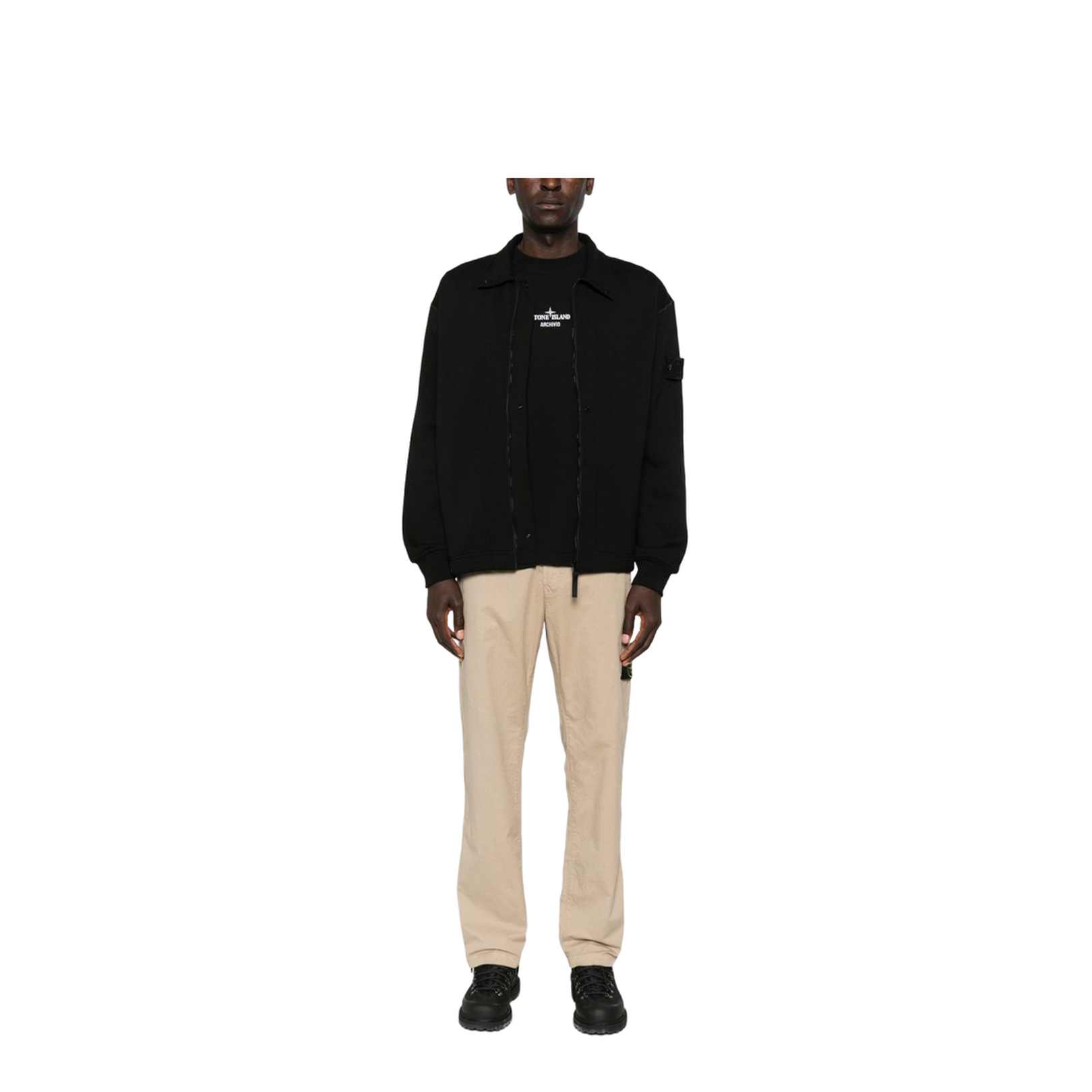 Logo Cotton Cargo Trousers - Image 5