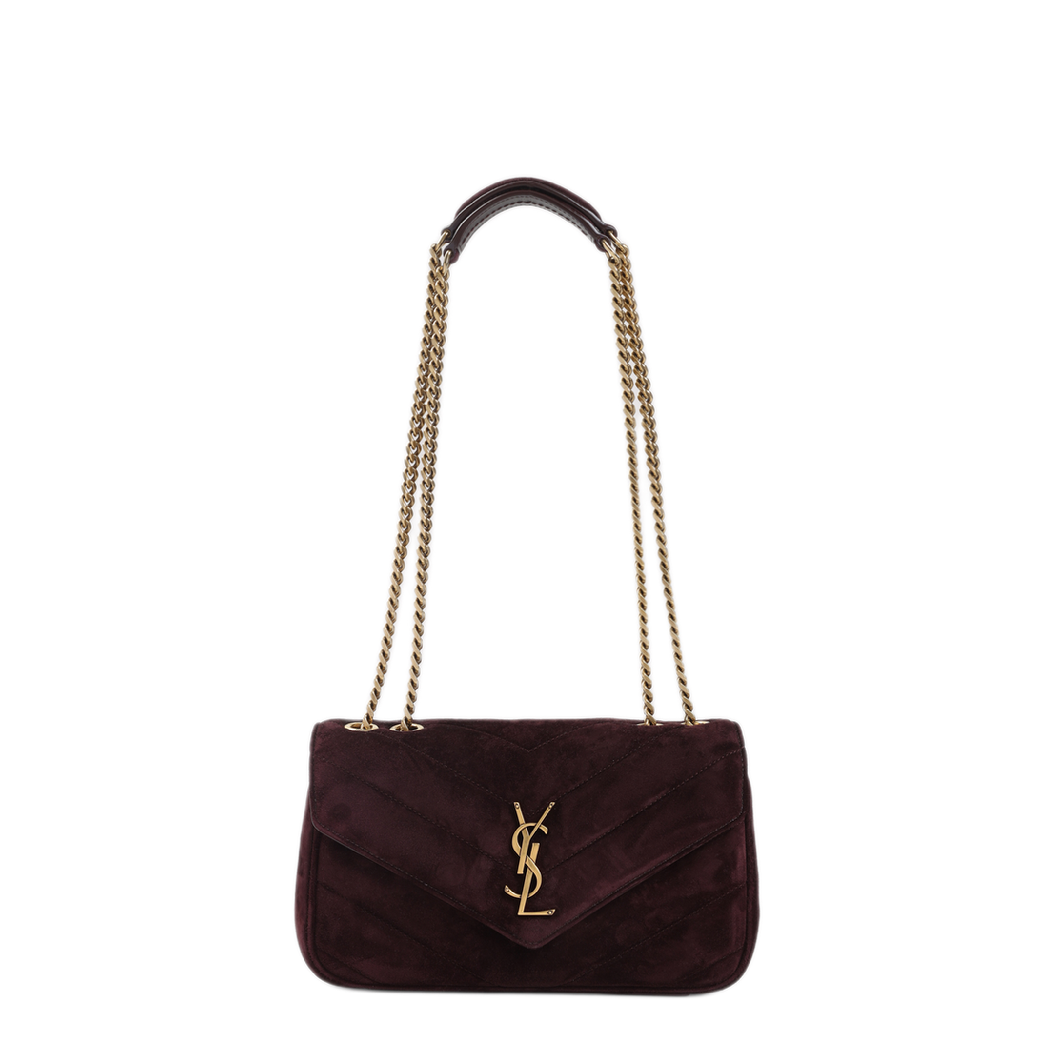 Lou Lou Suede Shoulder Bag - Image 1