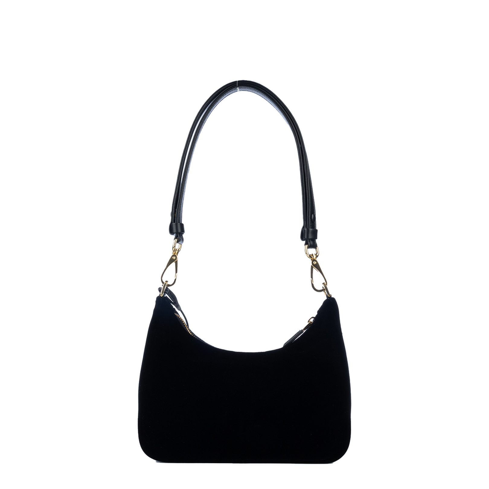 Re-Edition Mini Velvet Bag - Black - Image 3