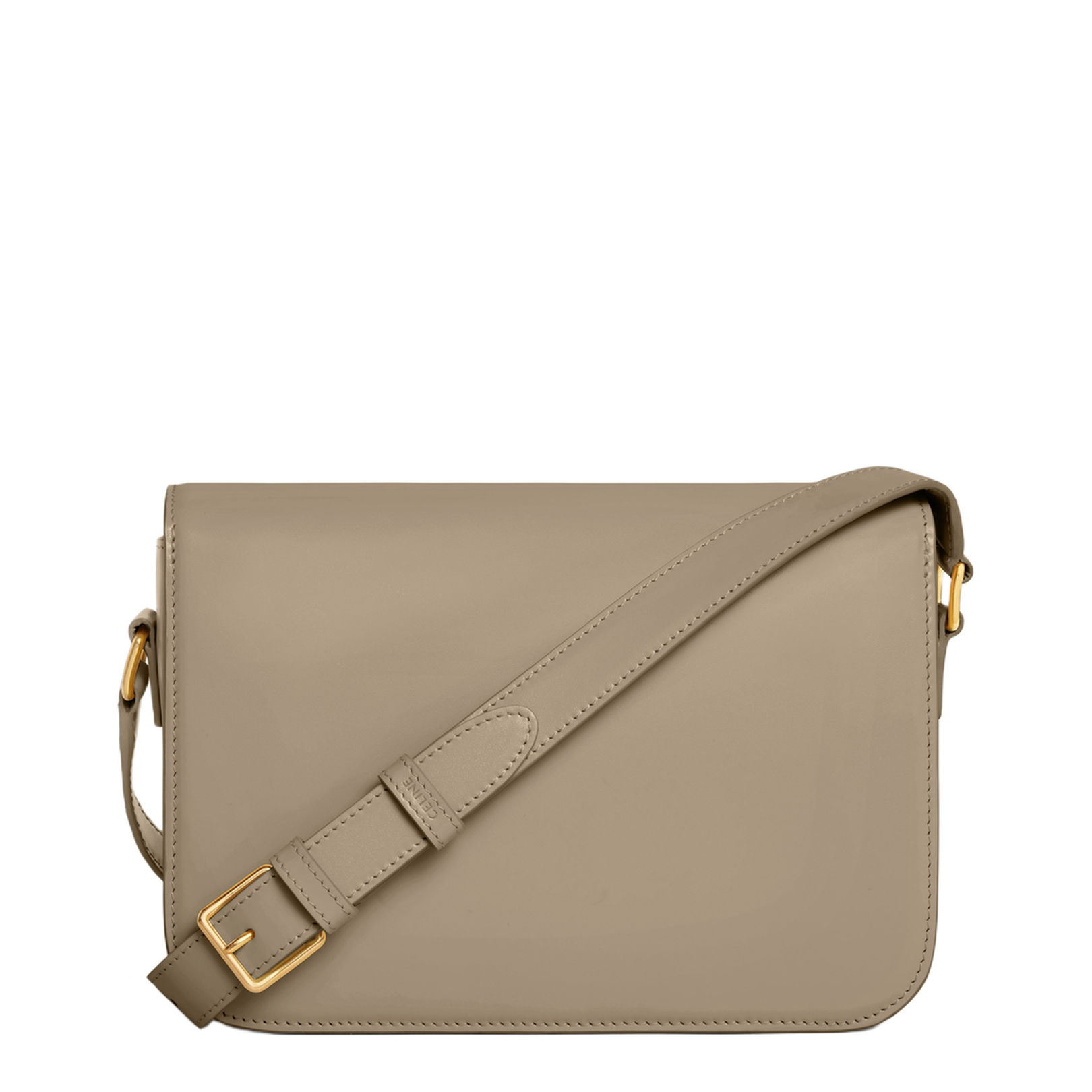 Triomphe Classique Shoulder Bag Taupe - Image 3